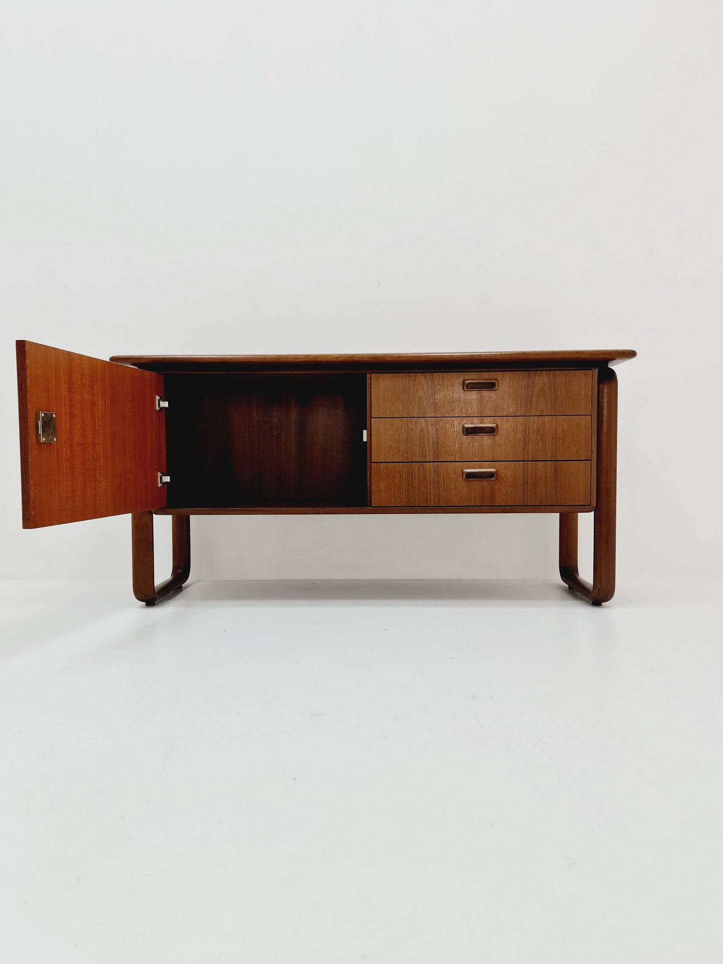 German solid Teak Sideboard By Burkhard for Rosenthal , 1960s