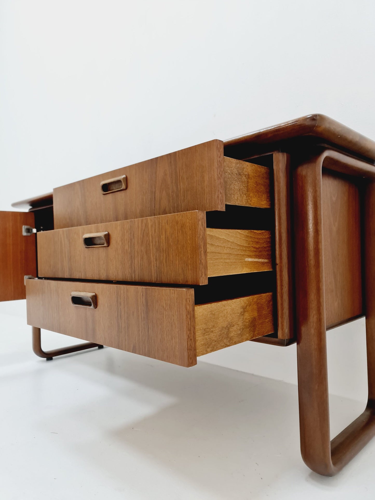 German solid Teak Sideboard By Burkhard for Rosenthal , 1960s