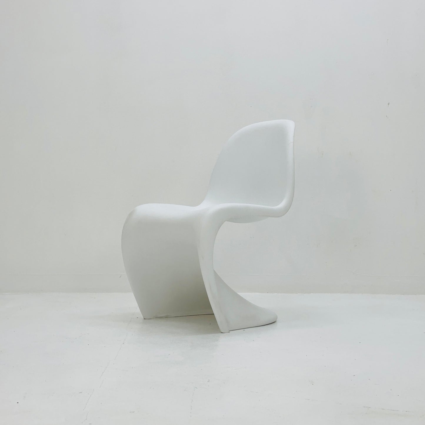 Mid century Verner Panton chair in white germany 1990s