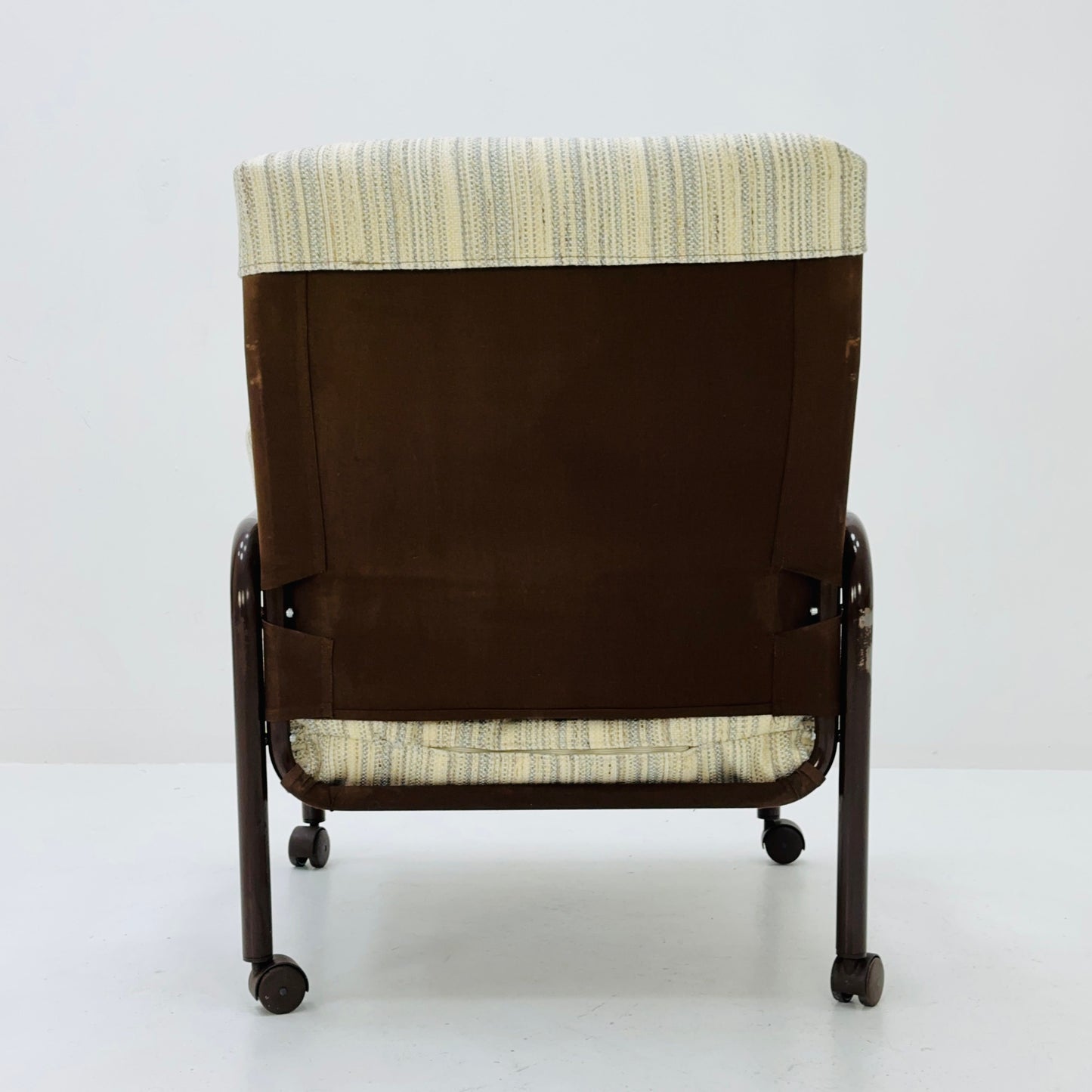 Space age Stuns lounge chair on wheels by Jan Dranger & Johan Huldt for Innovator Sweden 1970s