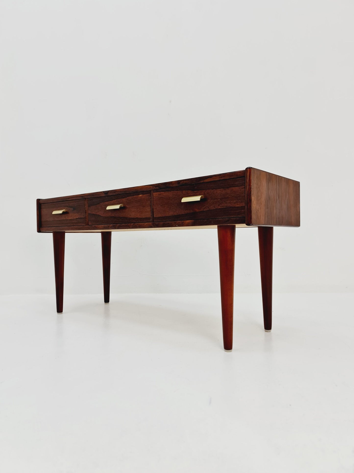Rare Small Mid Century Modern Swidish rosewood Sideboard with drawers,By Carlström & Co 1950s