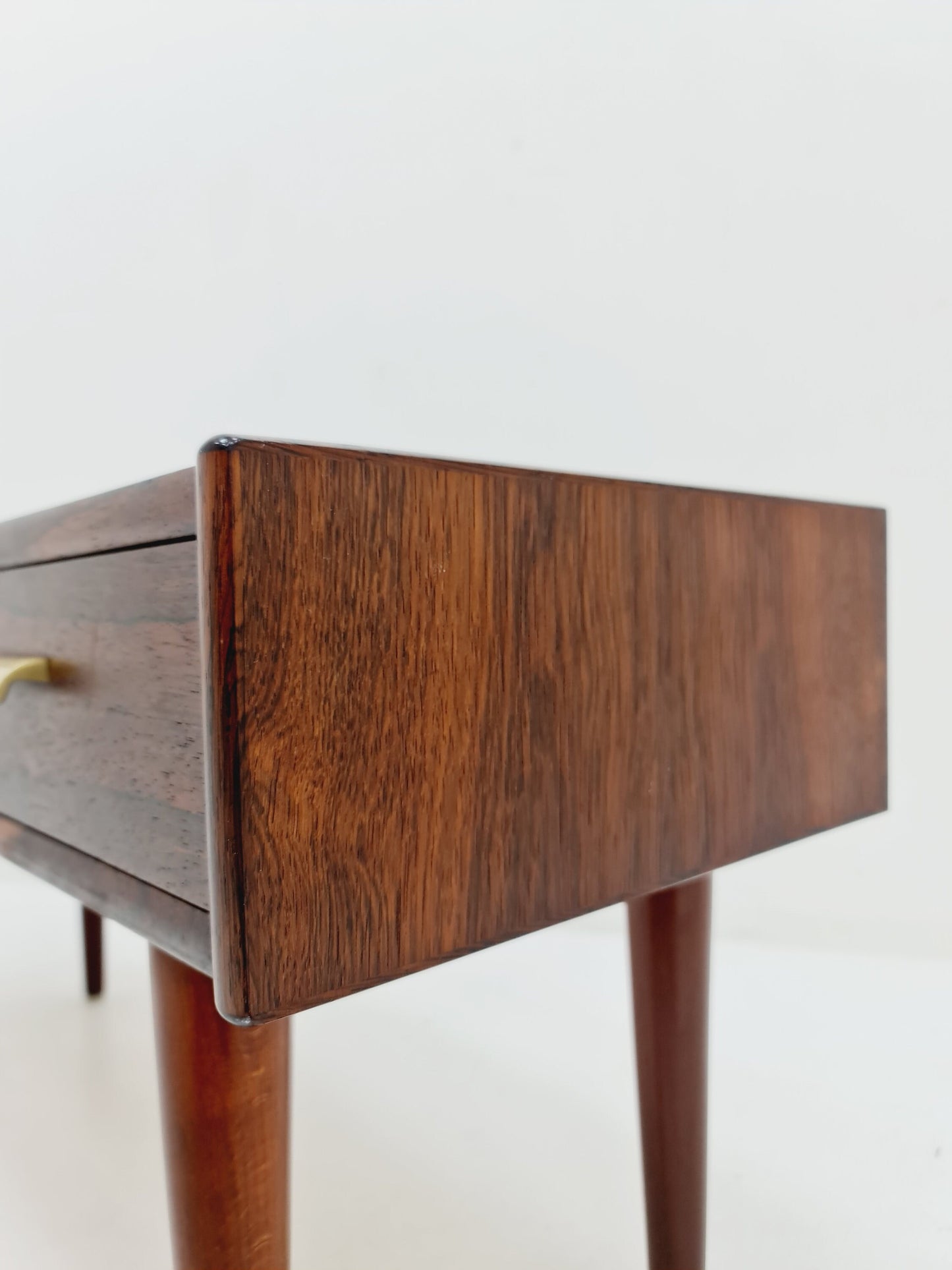 Rare Small Mid Century Modern Swidish rosewood Sideboard with drawers,By Carlström & Co 1950s