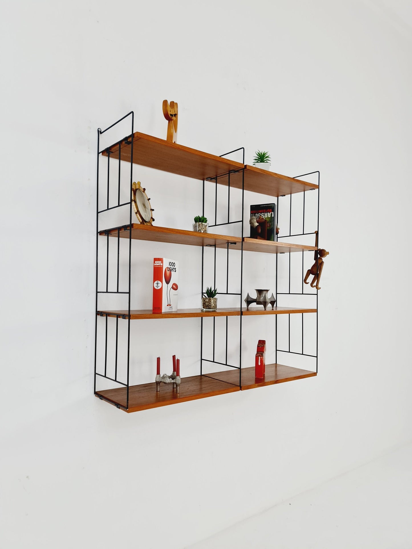 String shelf-system by WHB German Teak , 1950s