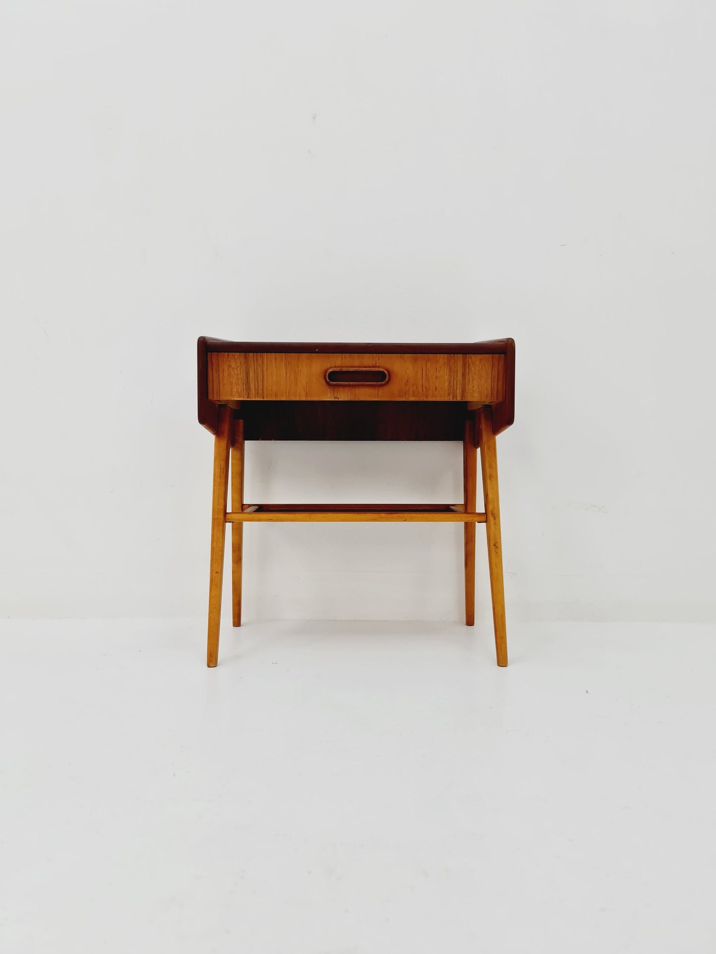 Midcentury danish Teak Vintage Side table/ Bedside table straight from the sixties