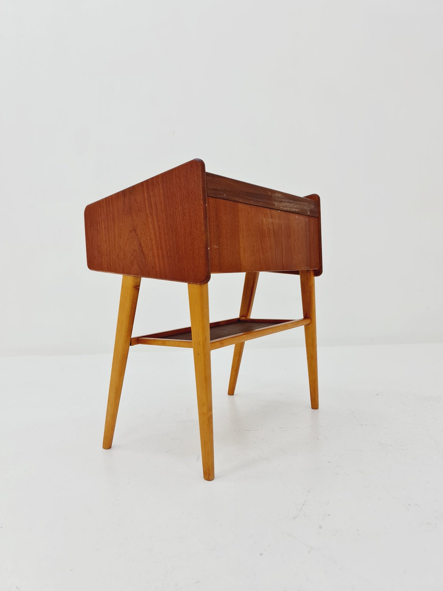 Midcentury danish Teak Vintage Side table/ Bedside table straight from the sixties
