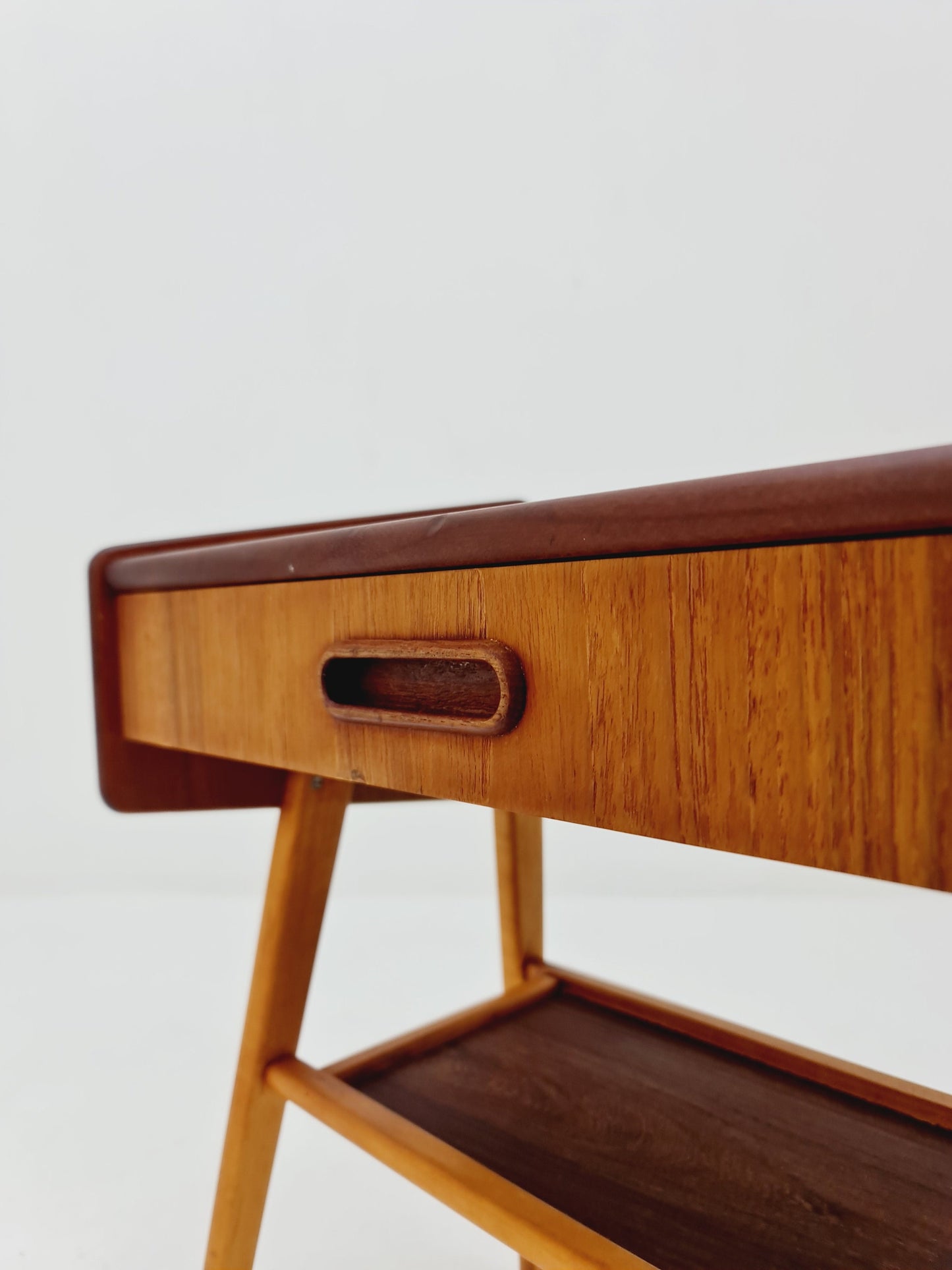 Midcentury danish Teak Vintage Side table/ Bedside table straight from the sixties