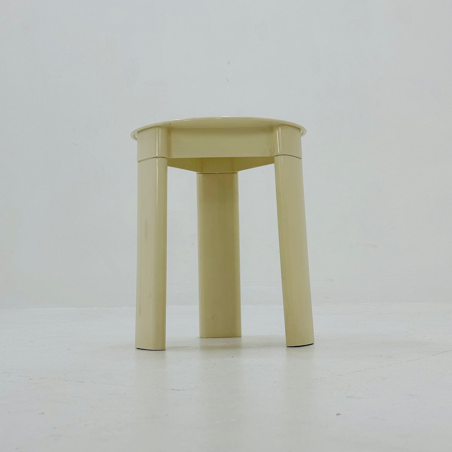Space Age Trio side table/ Stool by Olaf Von Bohr for Gedy, 1970s Italy