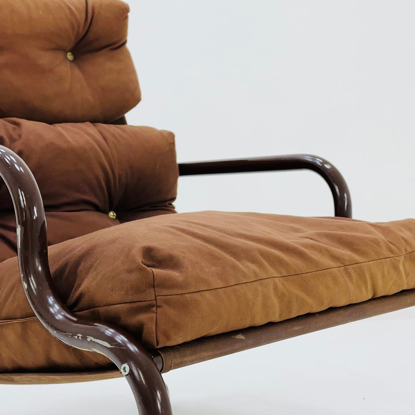 Space age Stuns lounge chair on wheels by Jan Dranger & Johan Huldt for Innovator Sweden 1970s