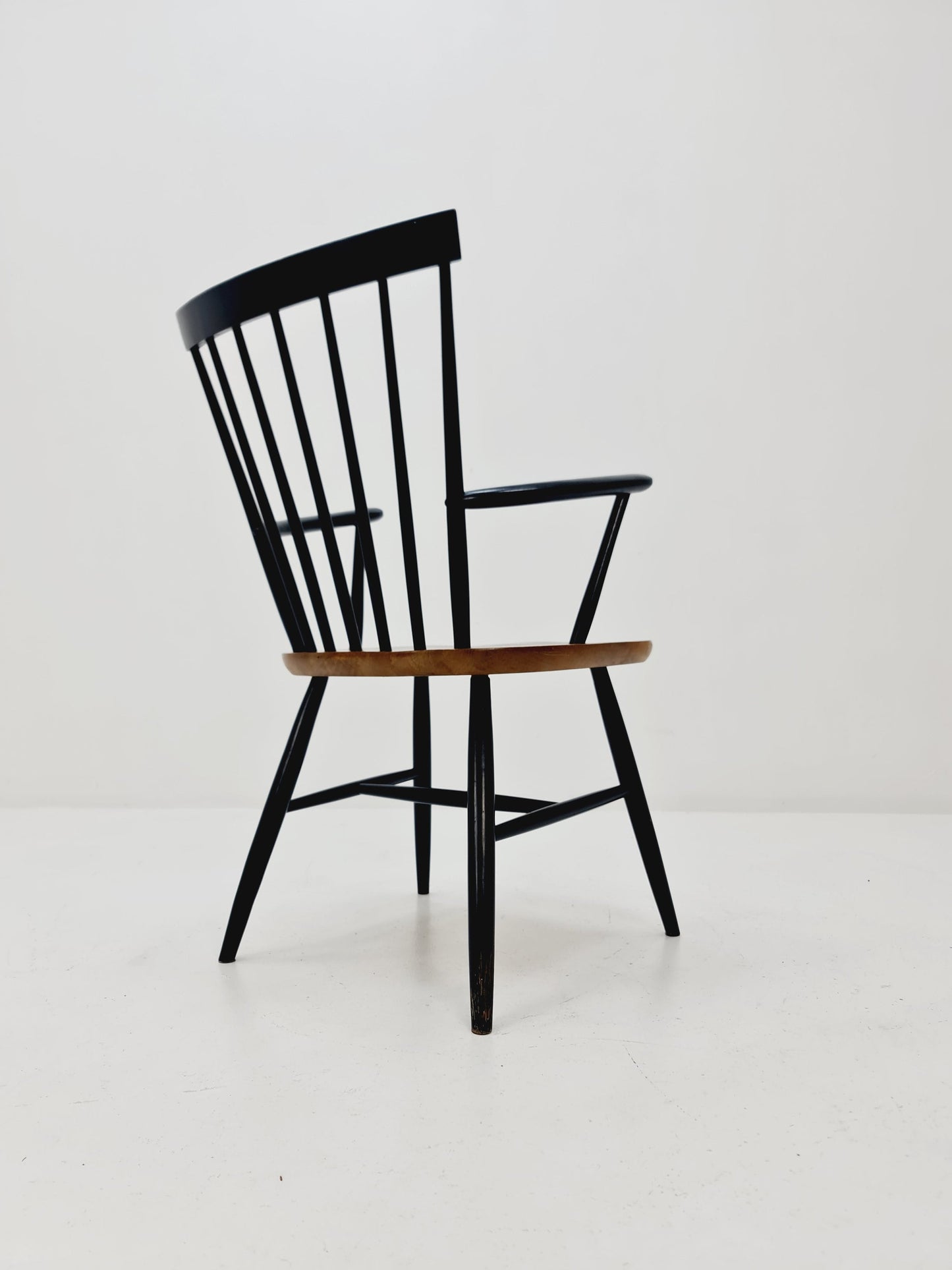 Vintage Swedish teak armchair by Nesto, Nässjö, 1960s