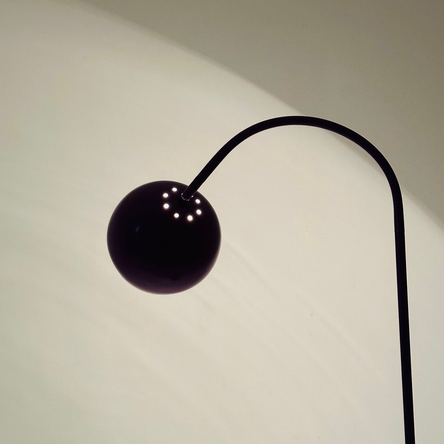 Mid century Frandsen Ball floor lamp Germany 1980s