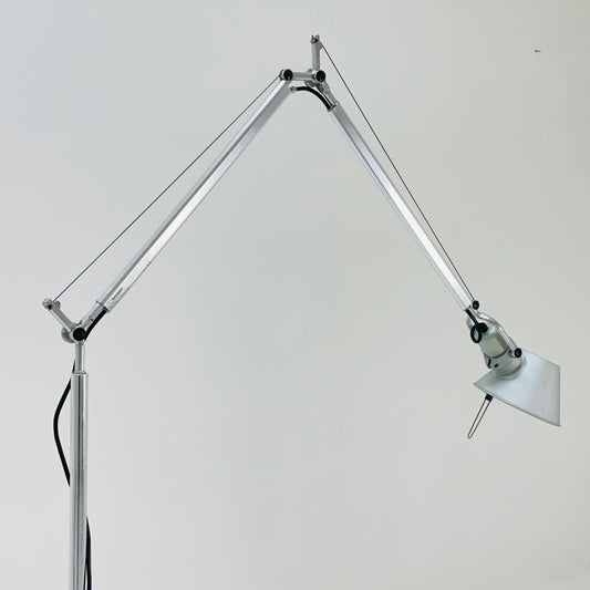 Iconic floor lamp by Michele de lucchi & ciancarlo fassina. Tolomeo, "Terra" for Artemide, Italy