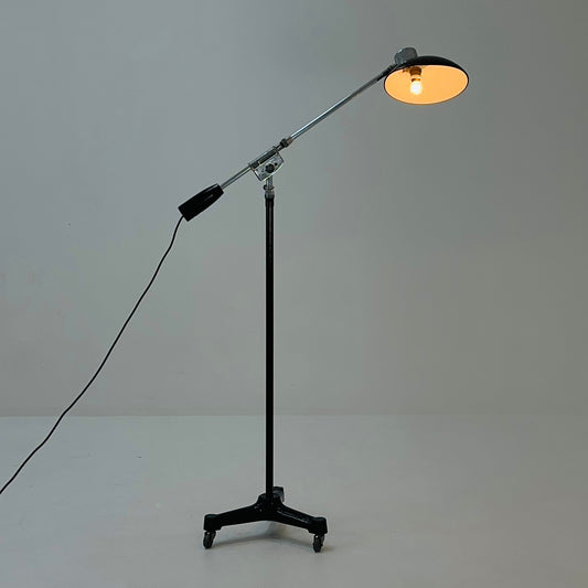 Mid century Architect floor lamp by Ferdinand Solère for SOLR No. 219R France 1980s