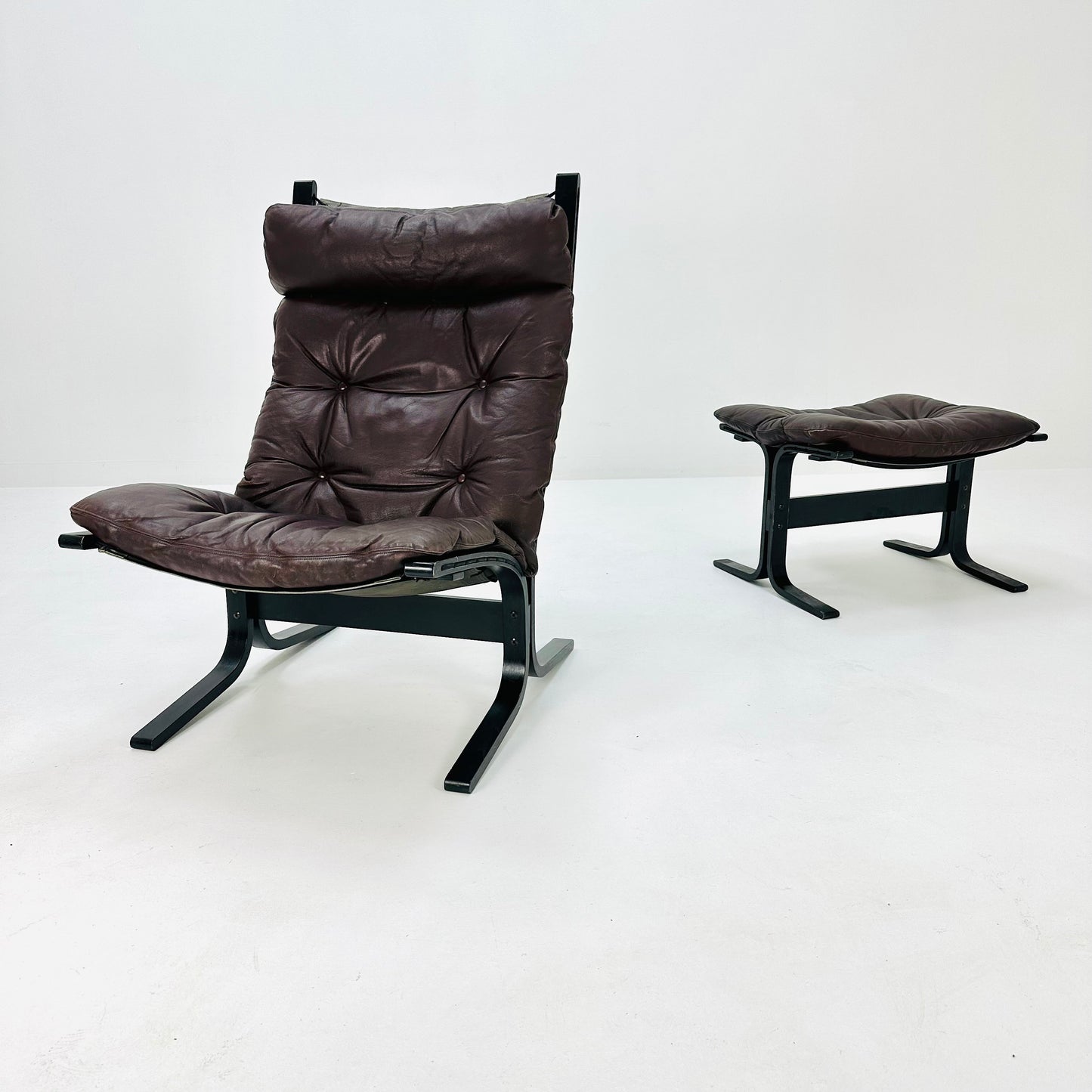 Mid century armchair “Siesta” by Ingmar Relling, Westnofa Furniture, Norway. 1960s