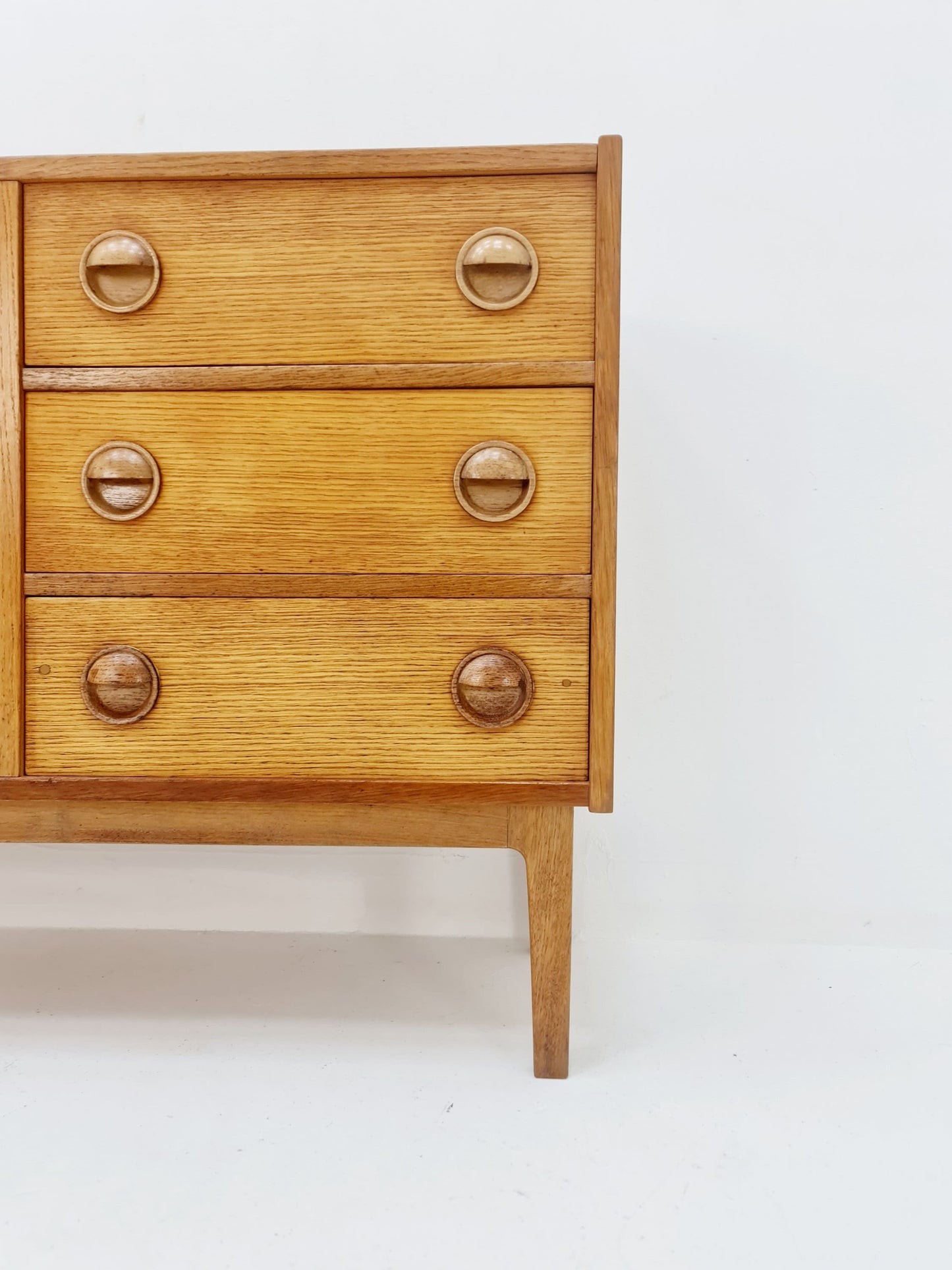 Mid century Danish oak Sideboard by Asko Finnland 1960s