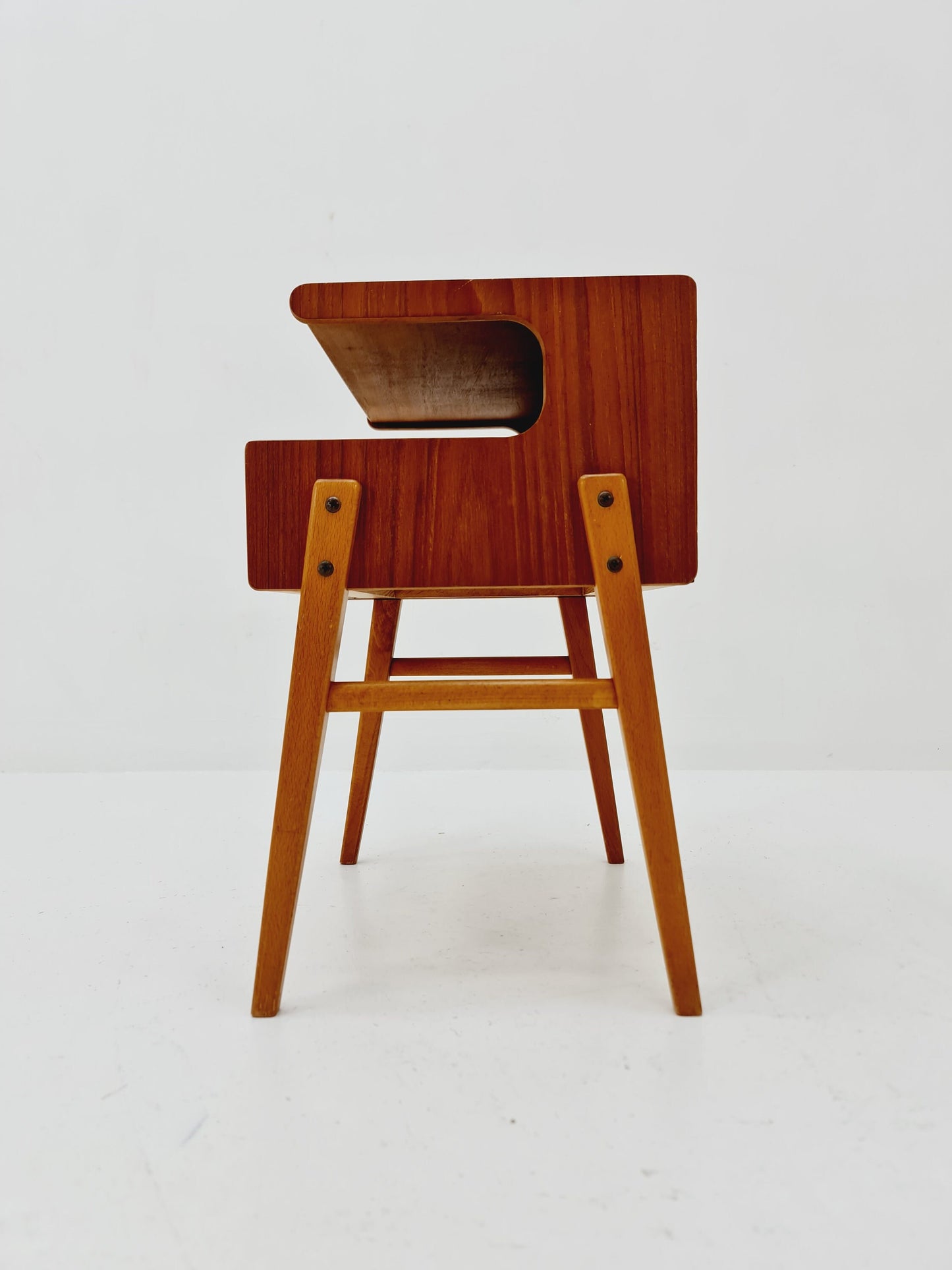 Midcentury Carlström & Co Teak Vintage Side table/ Bedside table/ Night stand straight from the sixties