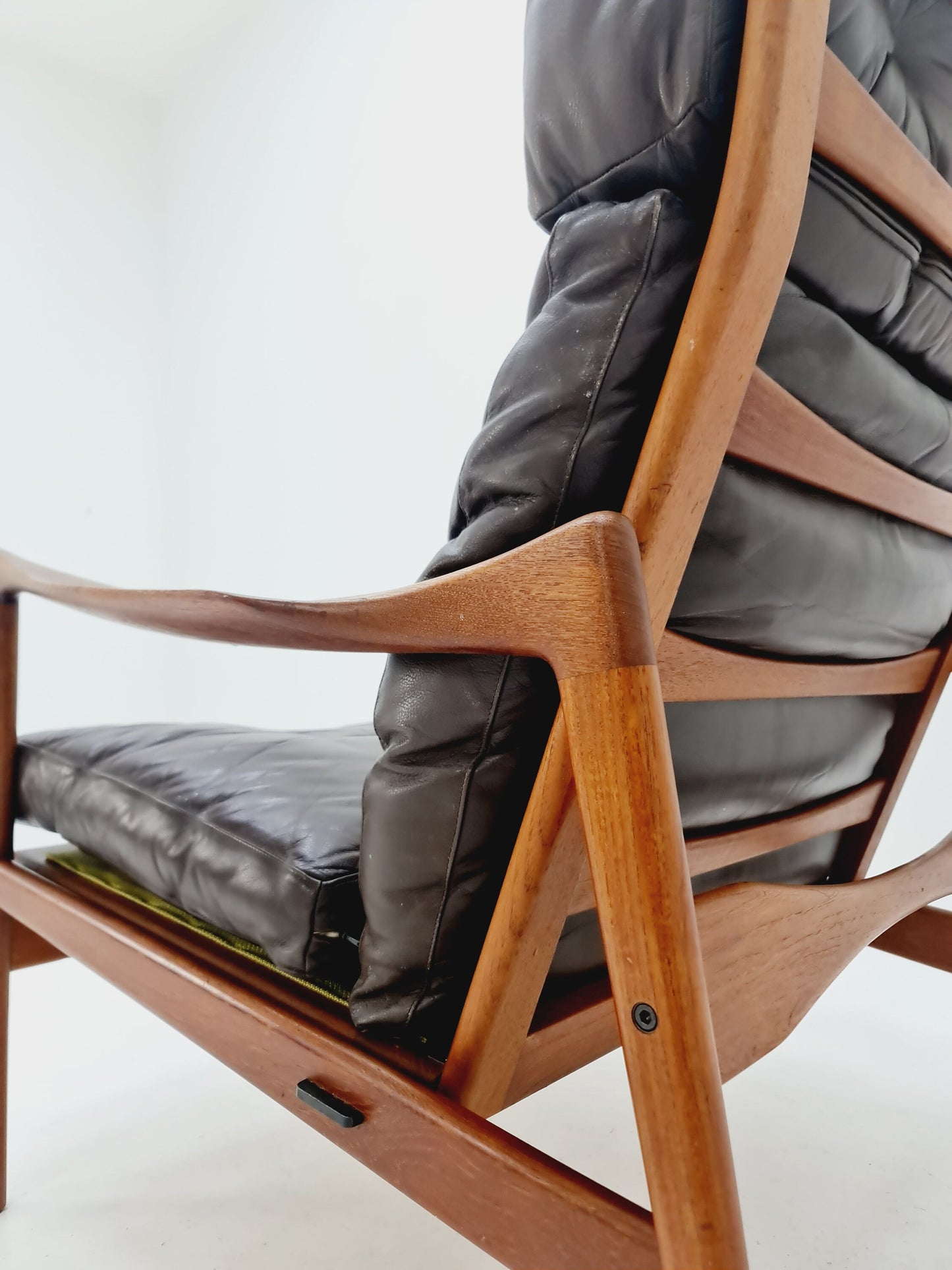 Mid-century Rare Danish Lounge chair by Ib Koford Larsen, 1960s