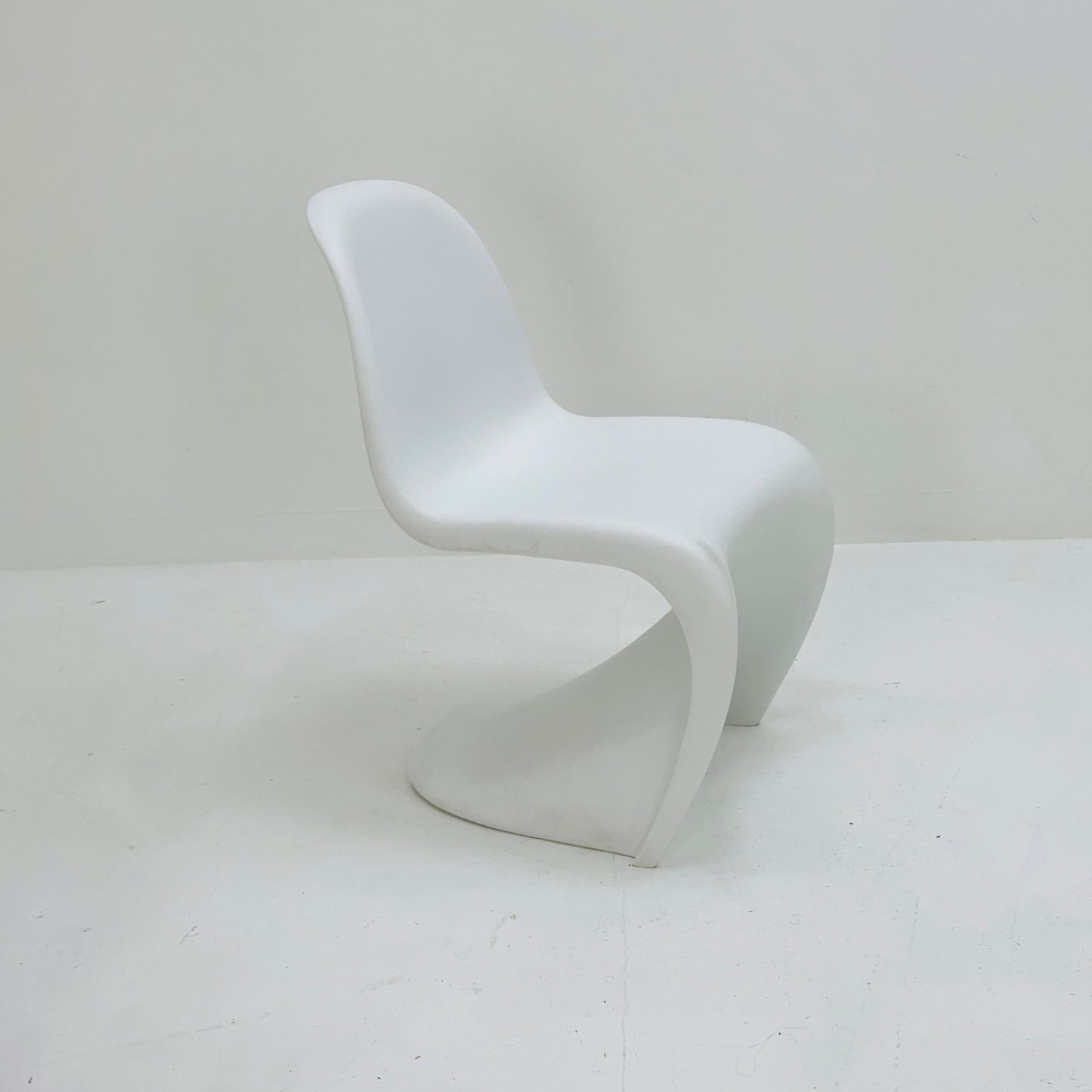 Mid century Verner Panton chair in white germany 1990s