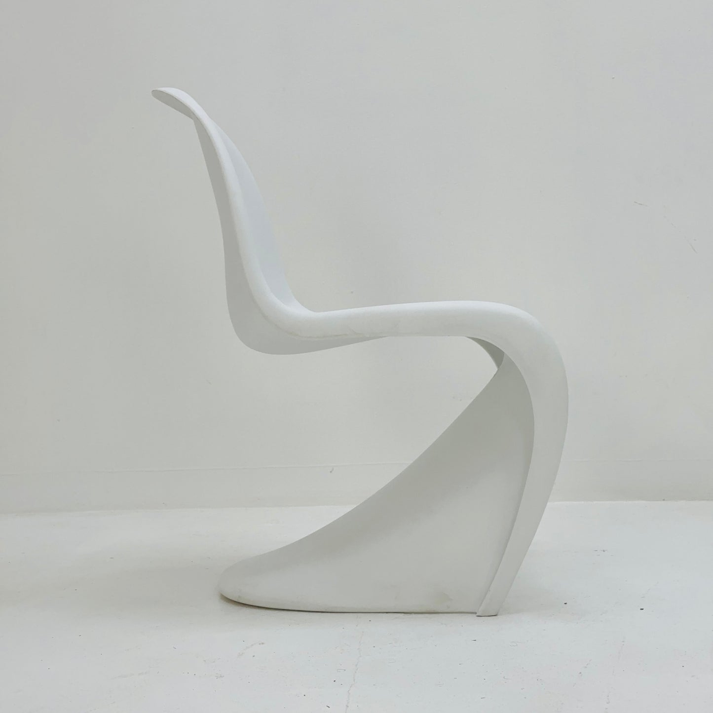 Mid century Verner Panton chair in white germany 1990s