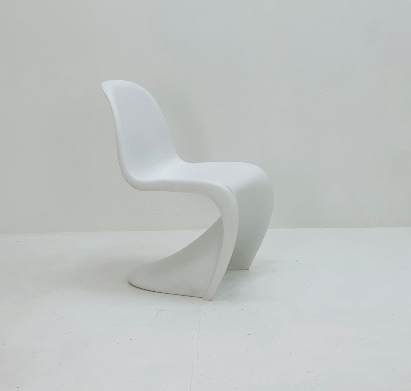 Mid century Verner Panton chair in white germany 1990s