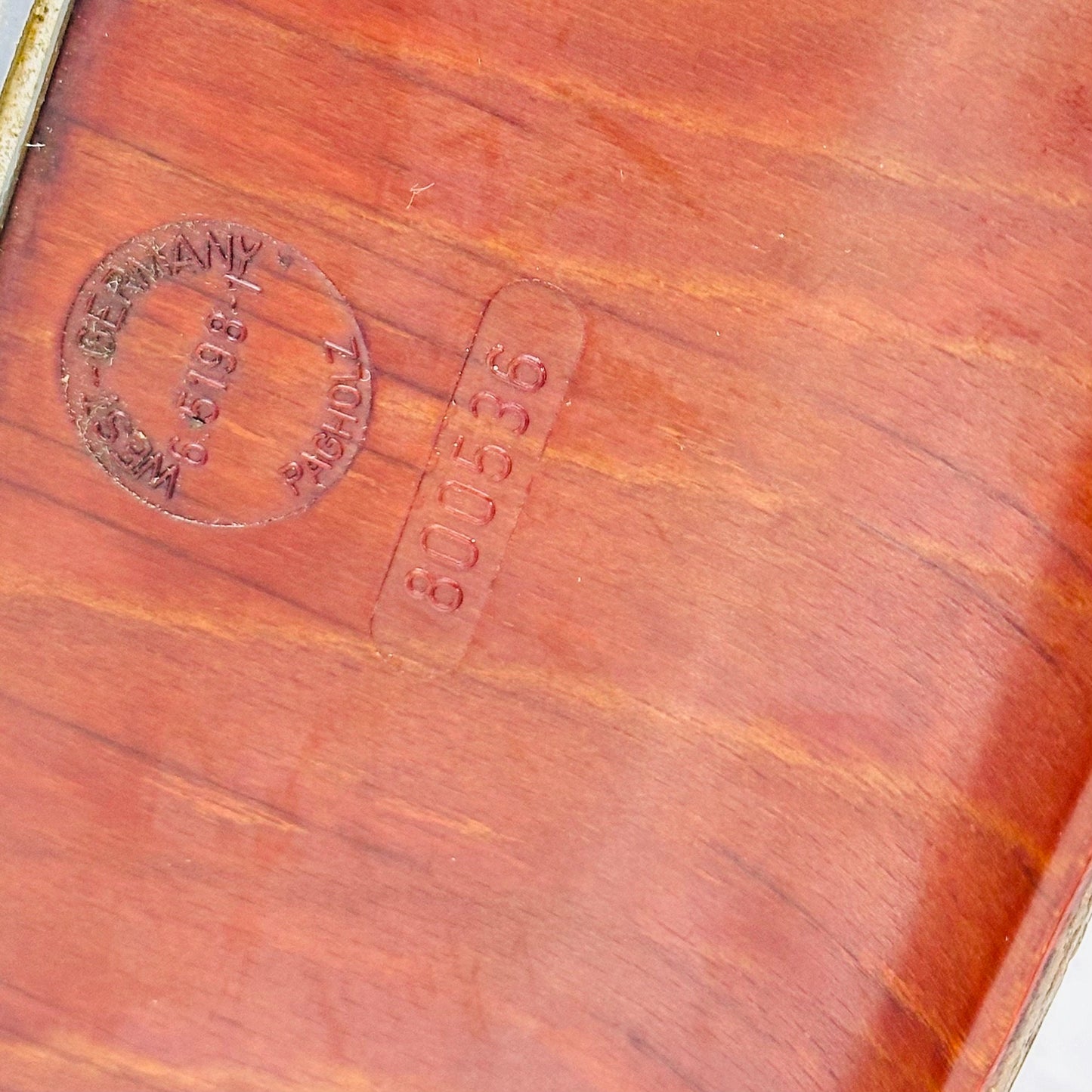 Mid century Pagholz Industrial Plywood Swivel children’s Chair 1960s