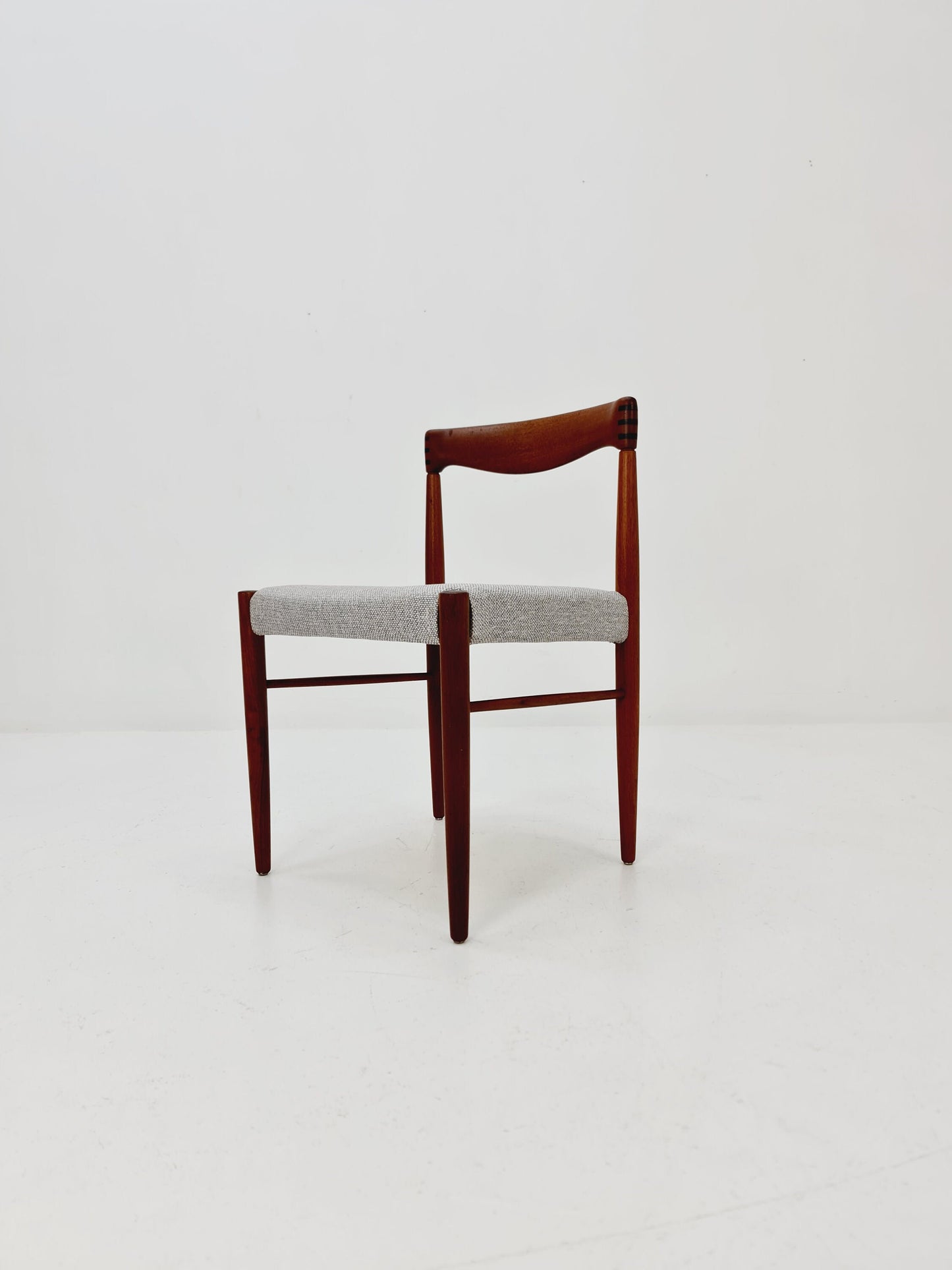 Danish teak dining chair by H. W. Klein for Bramin, 1960s,