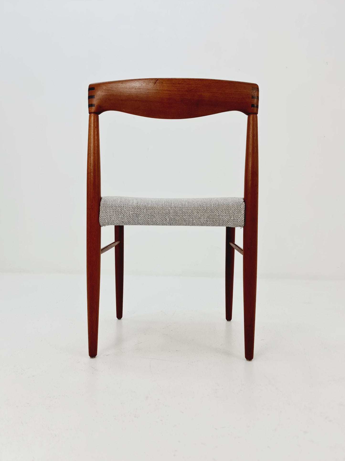 Danish teak dining chair by H. W. Klein for Bramin, 1960s,
