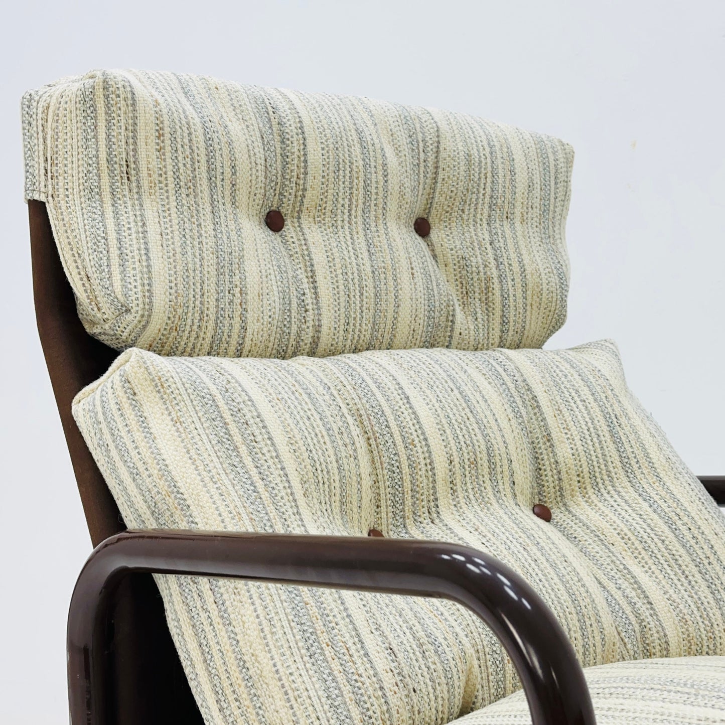 Space age Stuns lounge chair on wheels by Jan Dranger & Johan Huldt for Innovator Sweden 1970s