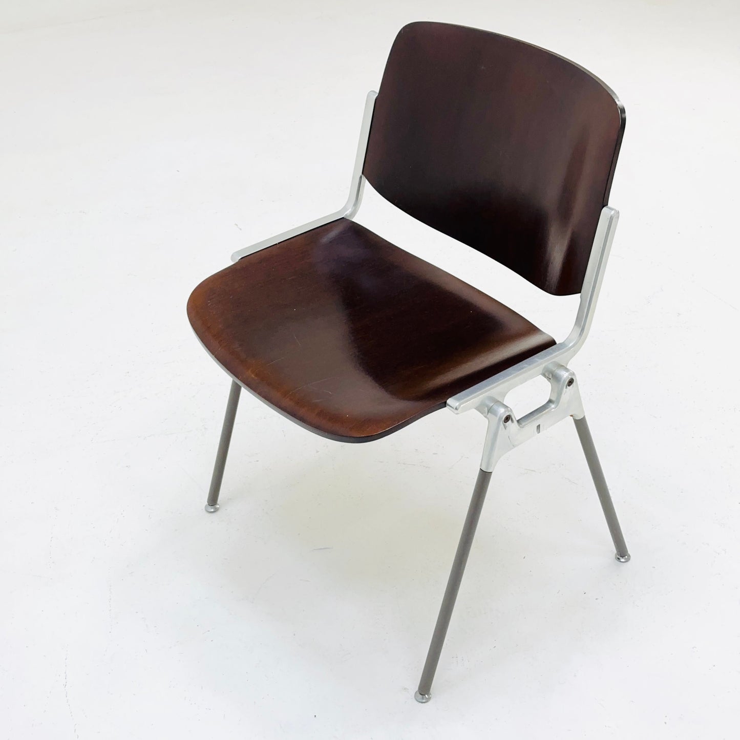 Mid century Stacking desk chair by Giancarlo Piretti for Anomima Castelli ,Italy 1960s