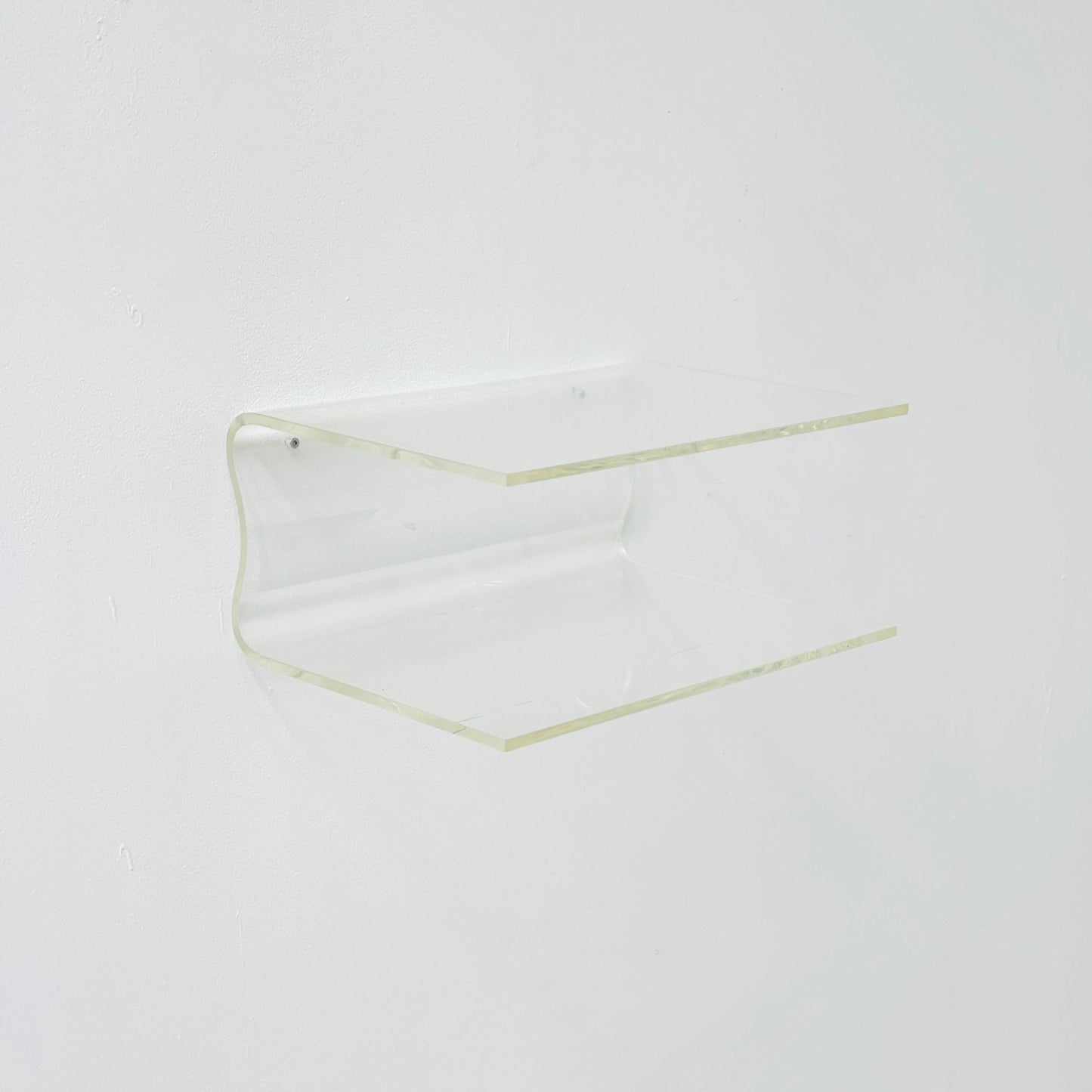 Space Age acrylic glass wall shelf 1970s