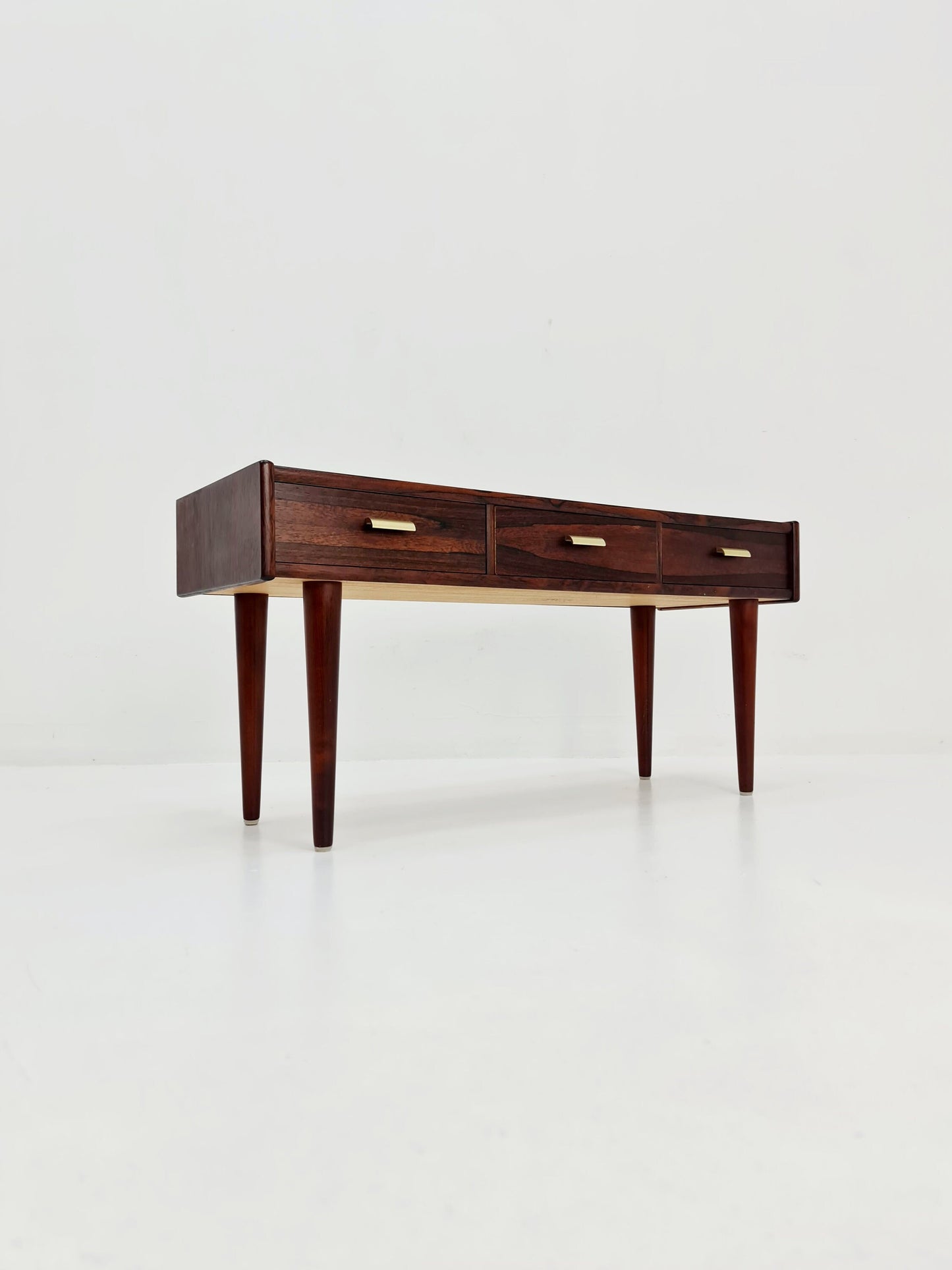 Rare Small Mid Century Modern Swidish rosewood Sideboard with drawers,By Carlström & Co 1950s