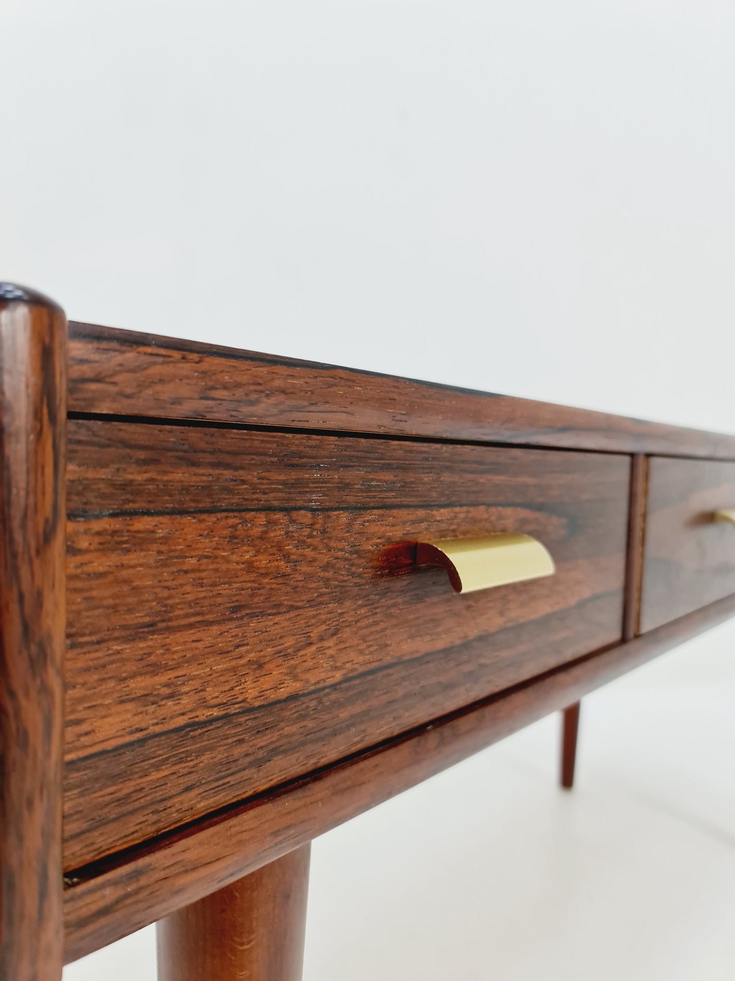Rare Small Mid Century Modern Swidish rosewood Sideboard with drawers,By Carlström & Co 1950s