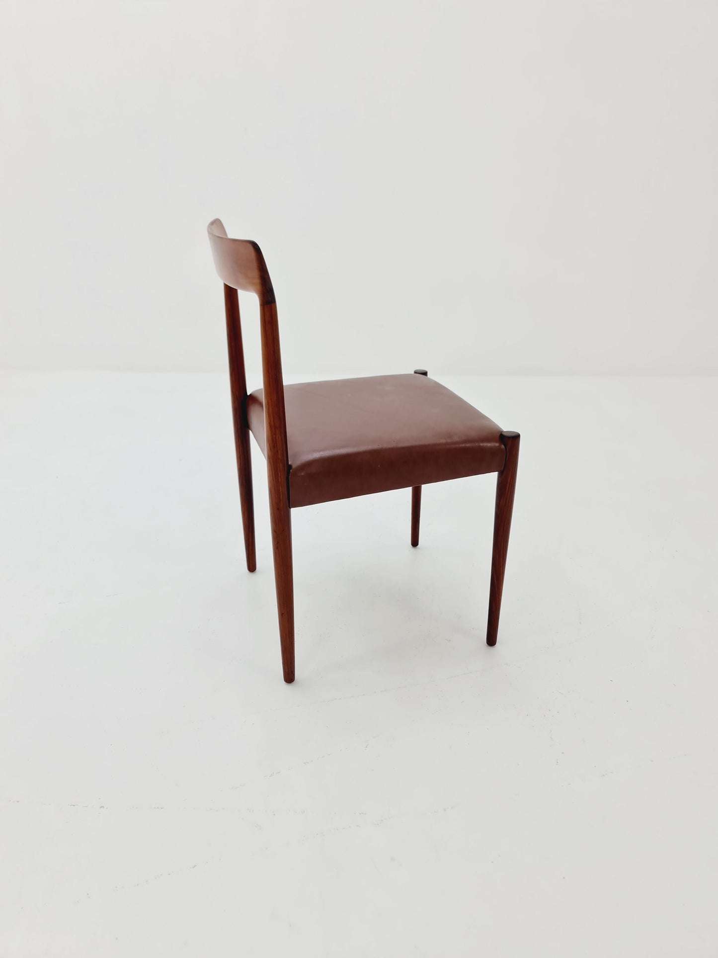 Mid Century German leather chair by Lübke, 1960s