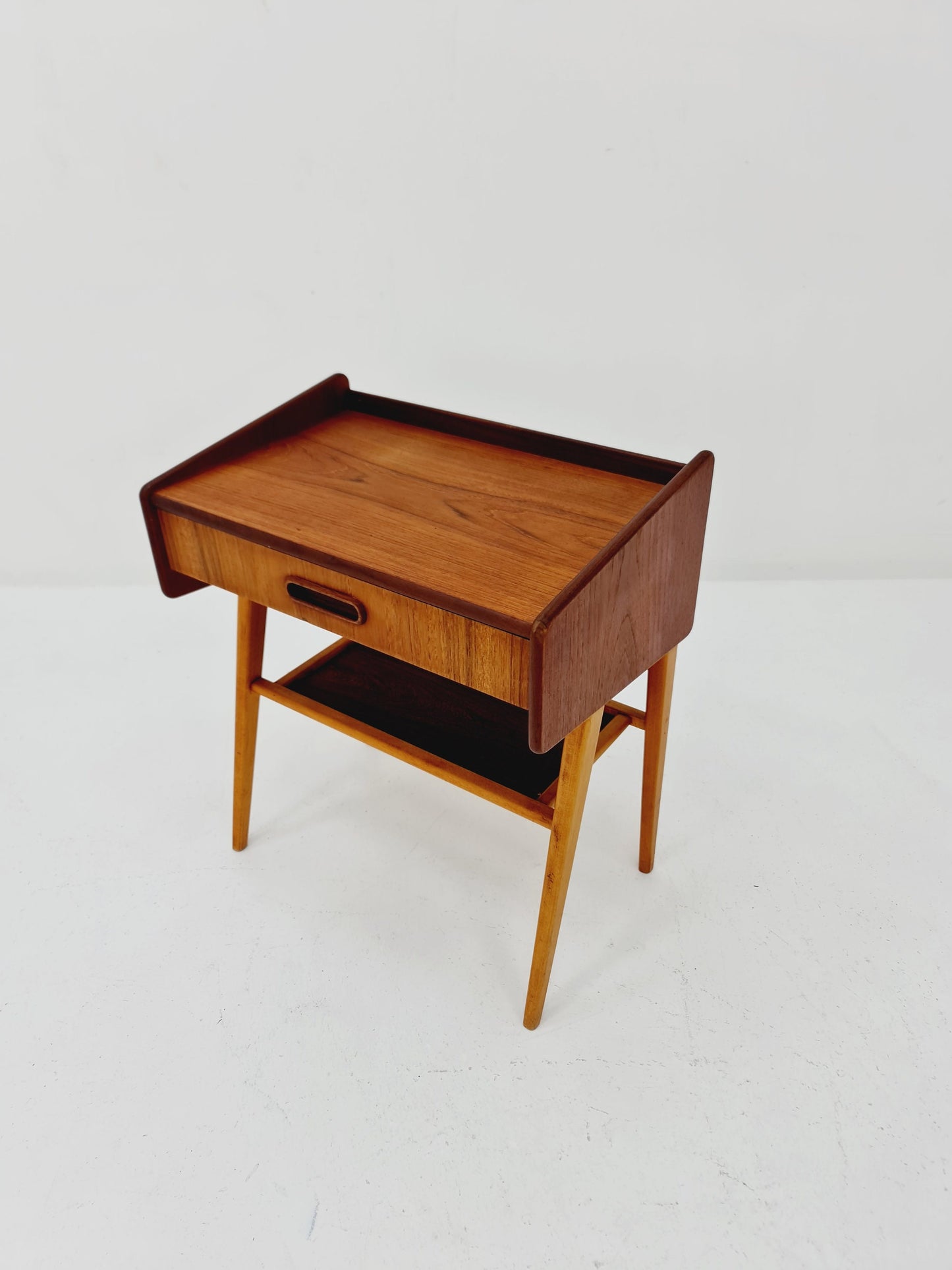 Midcentury danish Teak Vintage Side table/ Bedside table straight from the sixties