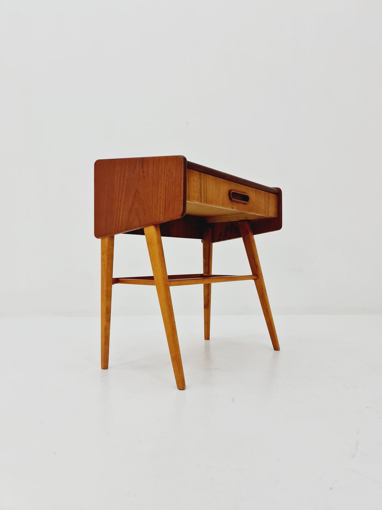 Midcentury danish Teak Vintage Side table/ Bedside table straight from the sixties