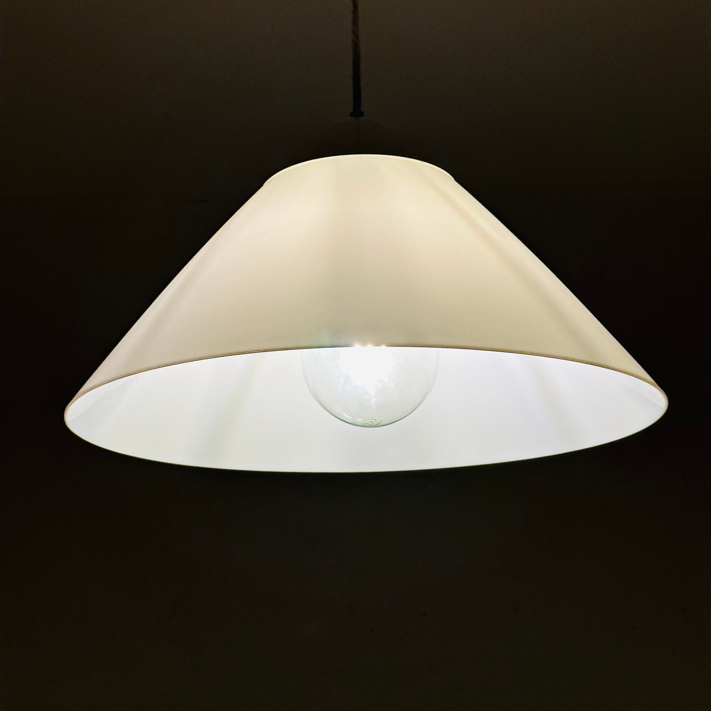 Vintage Opala ceiling lamp by Hans J. Wegner for Louis Poulsen 1970s