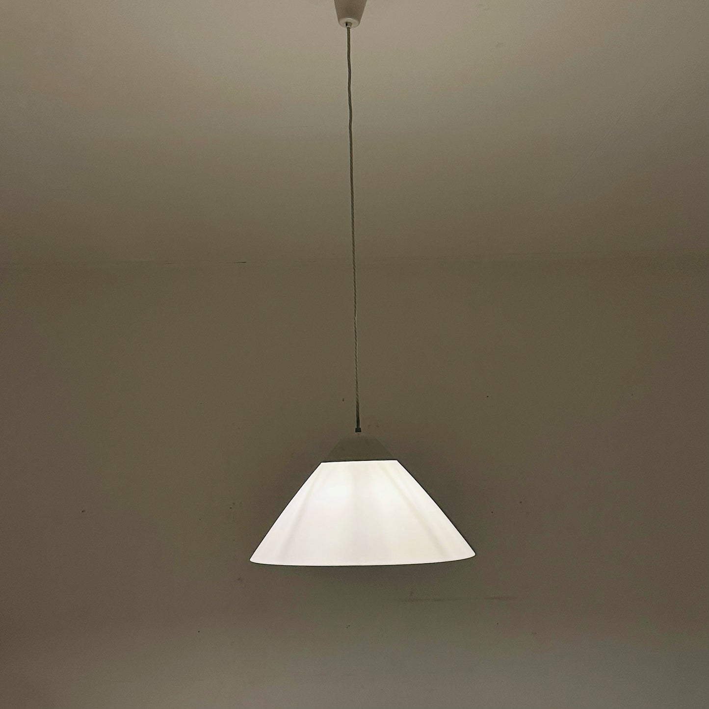 Vintage Opala ceiling lamp by Hans J. Wegner for Louis Poulsen 1970s