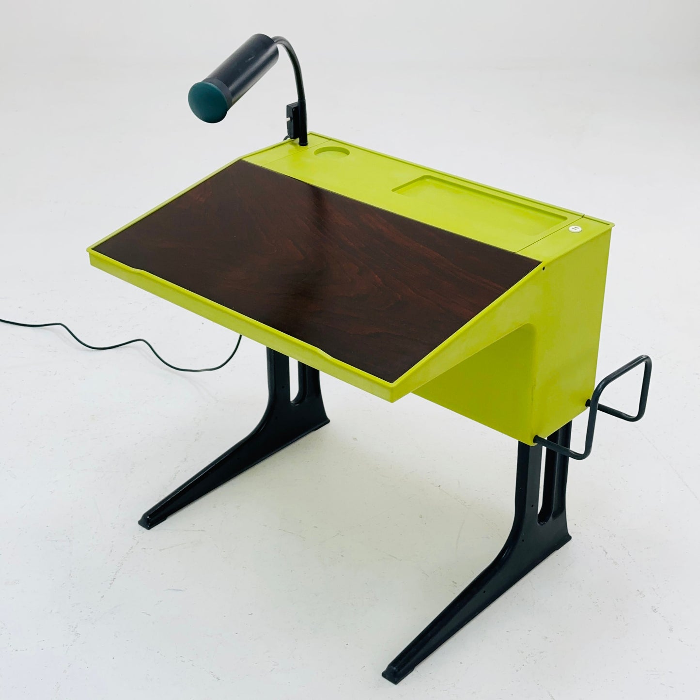 Space Age Desk in Green by Luigi Colani for Flötotto Germany 1970s