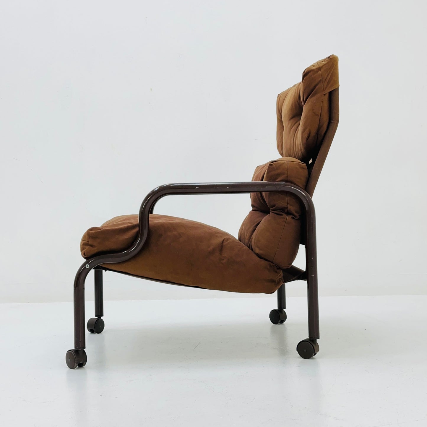Space age Stuns lounge chair on wheels by Jan Dranger & Johan Huldt for Innovator Sweden 1970s