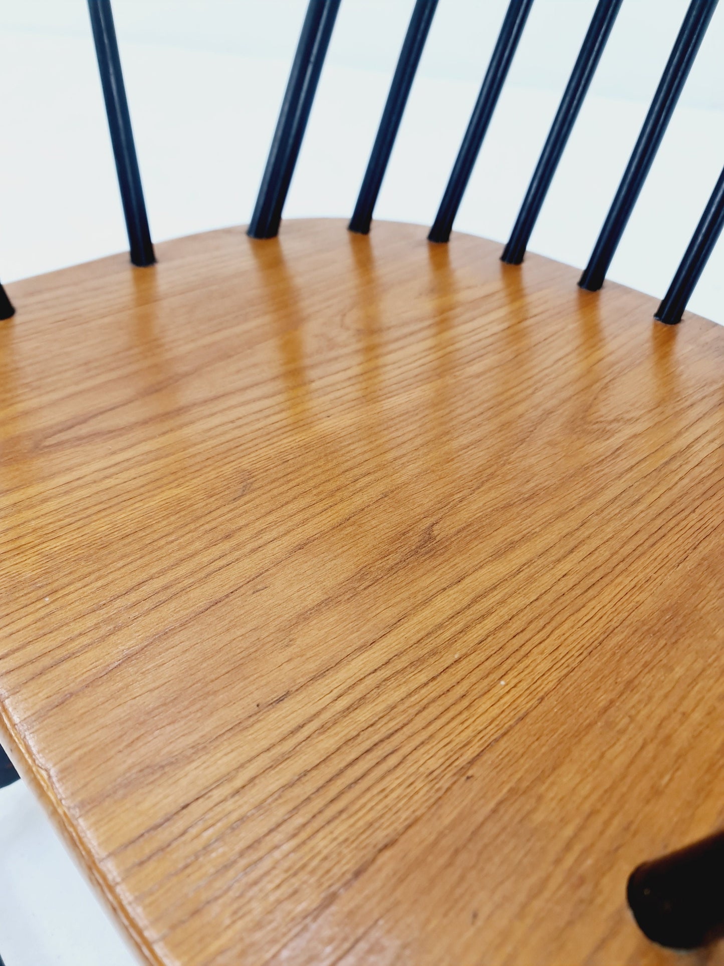 Mid Century Rocking Chair teak by Ilmar Tapiovaara for Asko , 1960s
