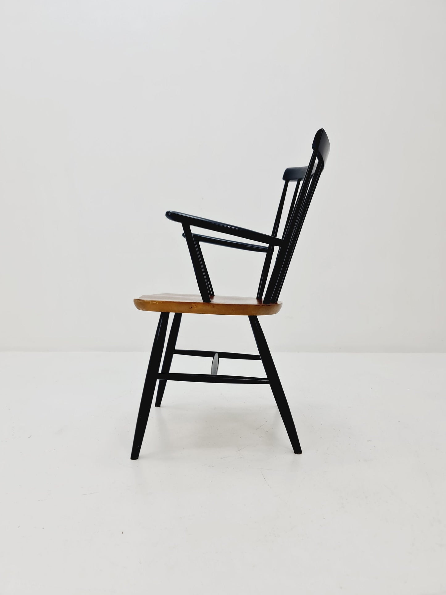 Vintage Swedish teak armchair by Nesto, Nässjö, 1960s