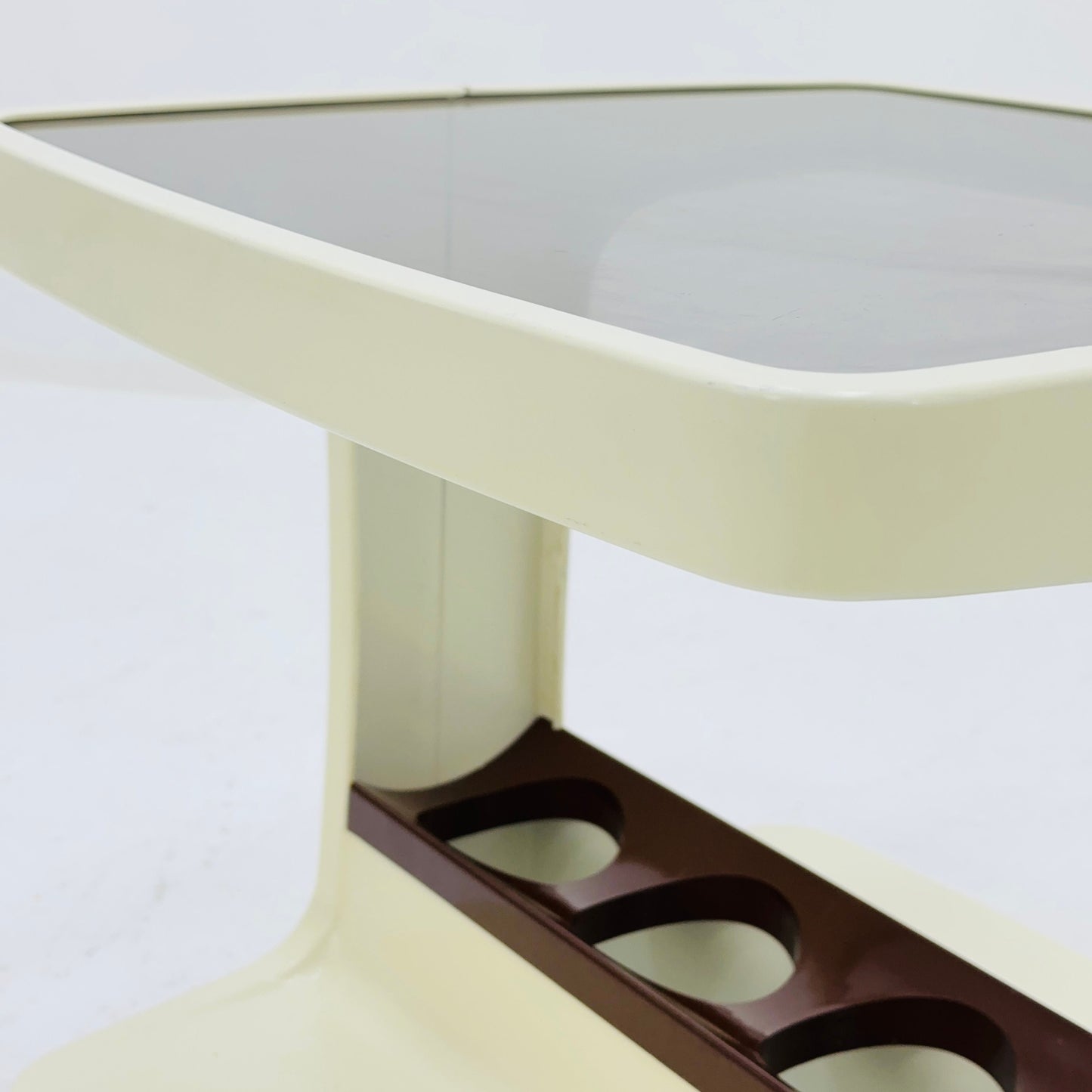 Space age plastic table / bar Marc Held. Germany 1970s
