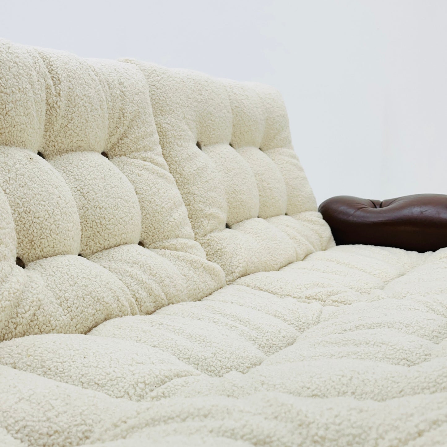 Mid century 3-Seater tubular frame sofa "BORKUM" by John Bertil Häggström ,from Ikea 1970s