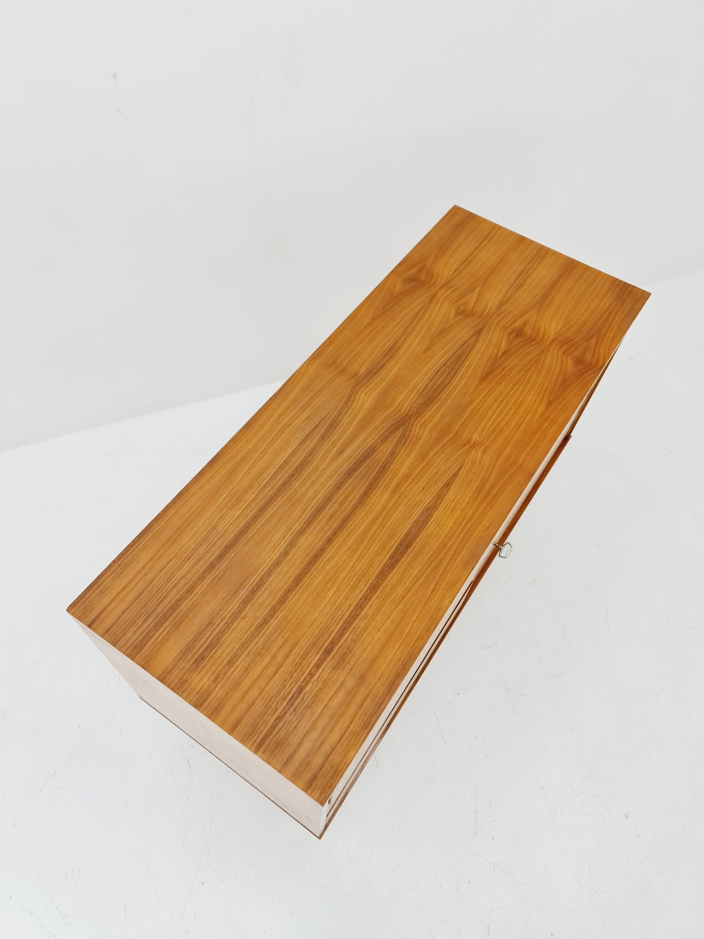 German Mid century Walnut wood chest of drawe, sideboard by FLB Möbel Fabrik , 1950s