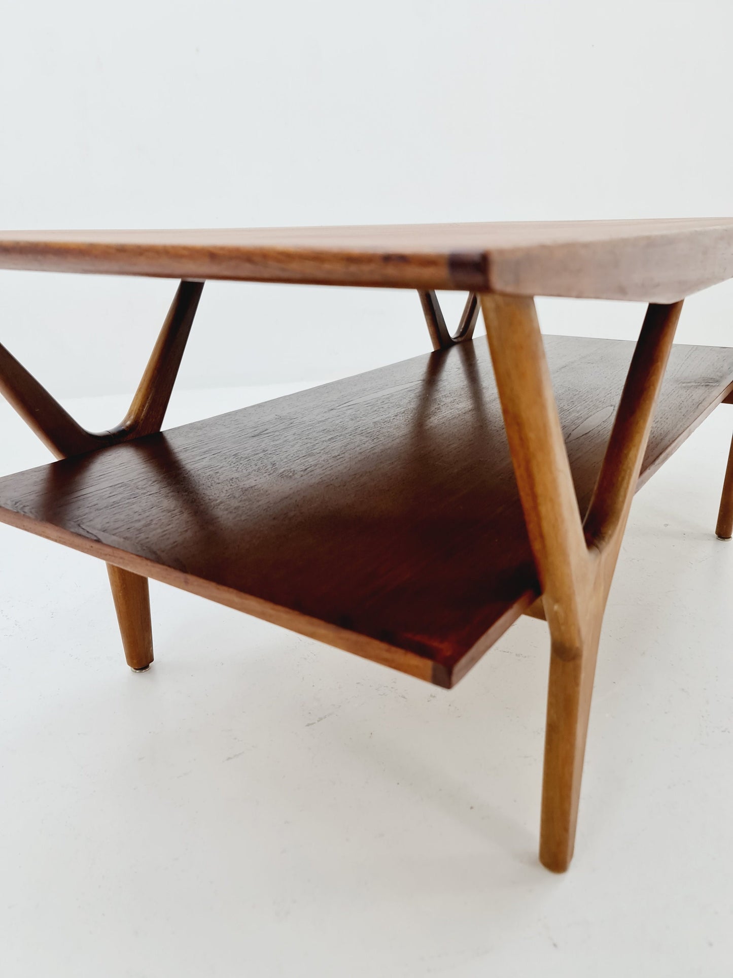 Mid century Danish Teak Coffee table by Henning Kjaernulf Y-from Denmark, 1960s