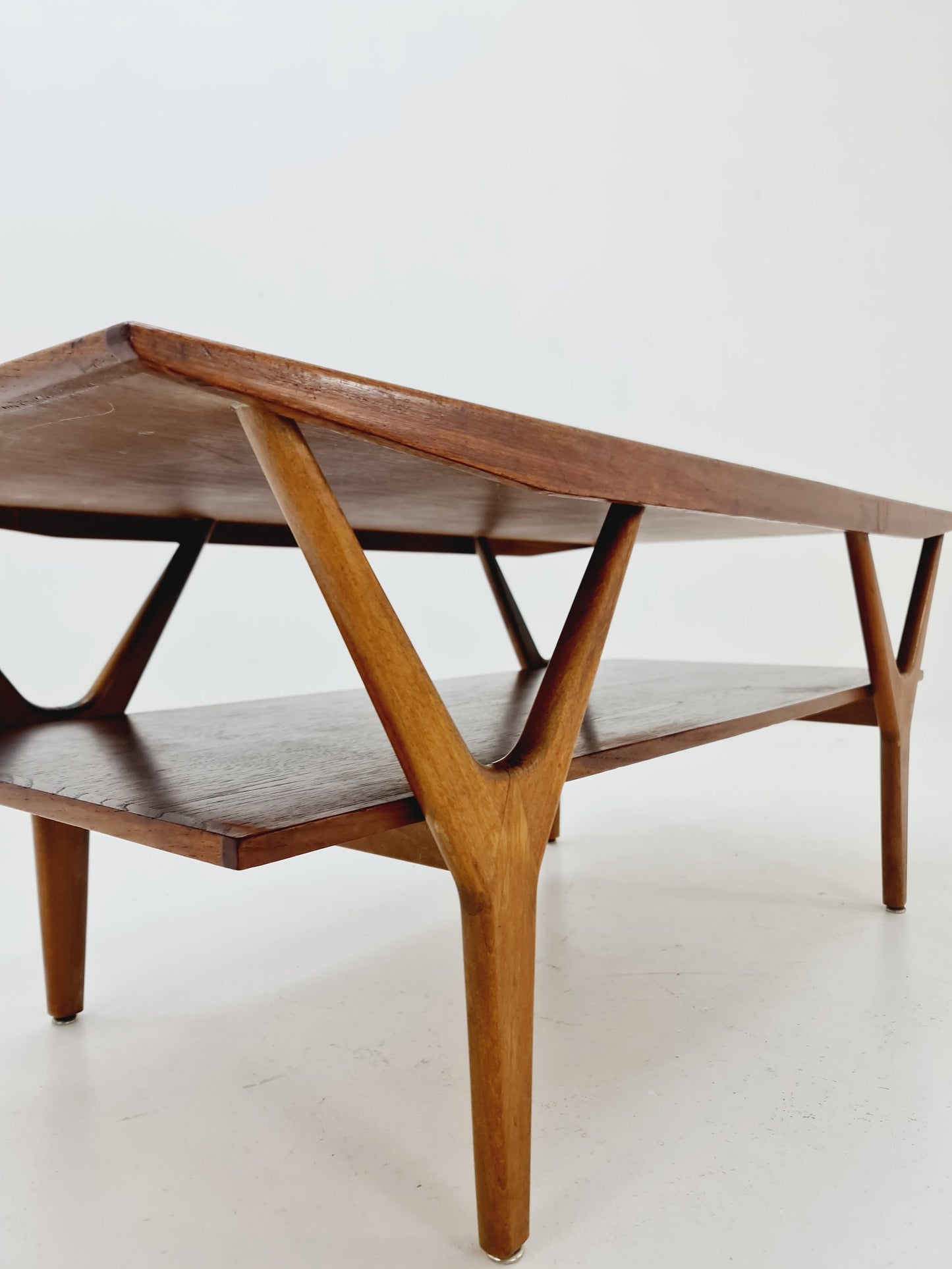 Mid century Danish Teak Coffee table by Henning Kjaernulf Y-from Denmark, 1960s