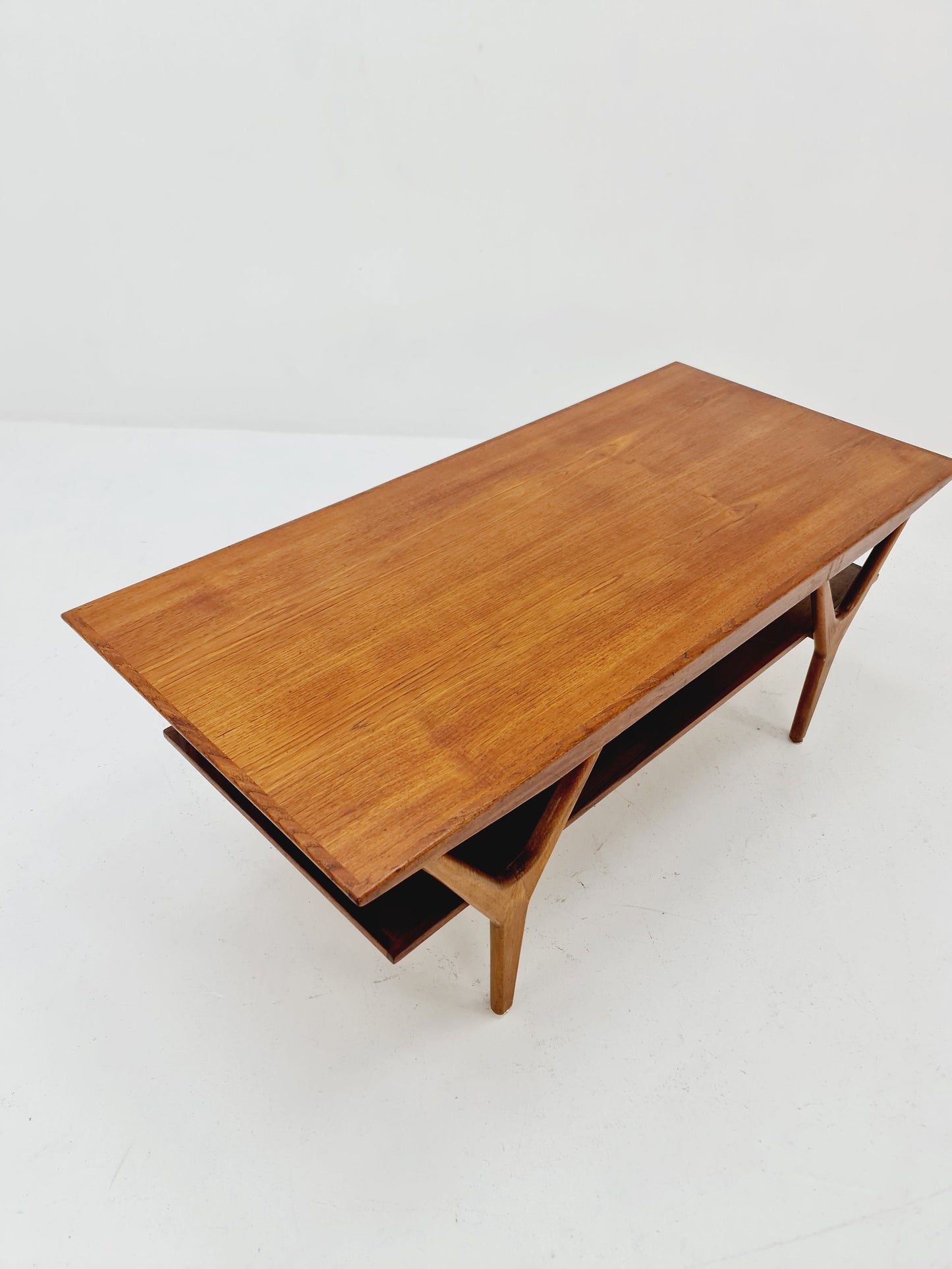 Mid century Danish Teak Coffee table by Henning Kjaernulf Y-from Denmark, 1960s