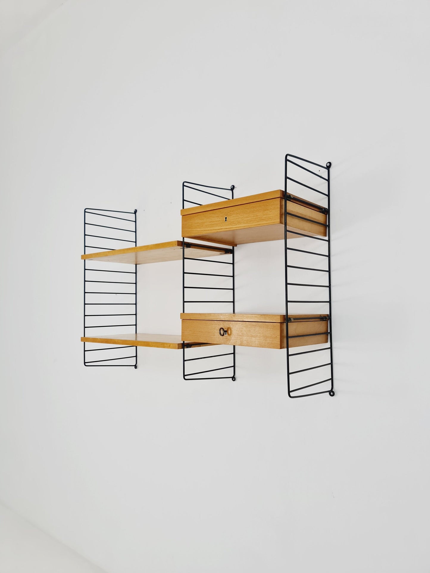 original Shelf system vintage from string (Stockholm) shelf the ladder shelf string 1960s