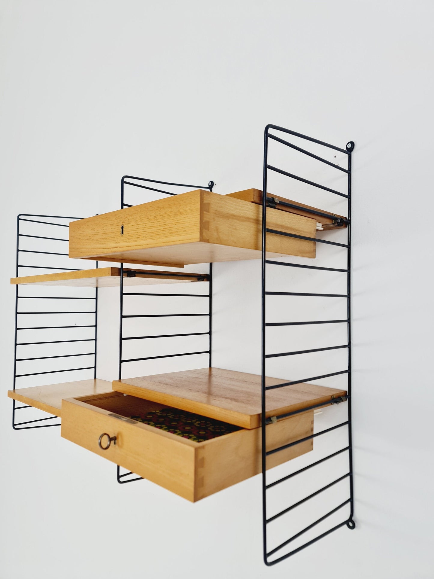 original Shelf system vintage from string (Stockholm) shelf the ladder shelf string 1960s