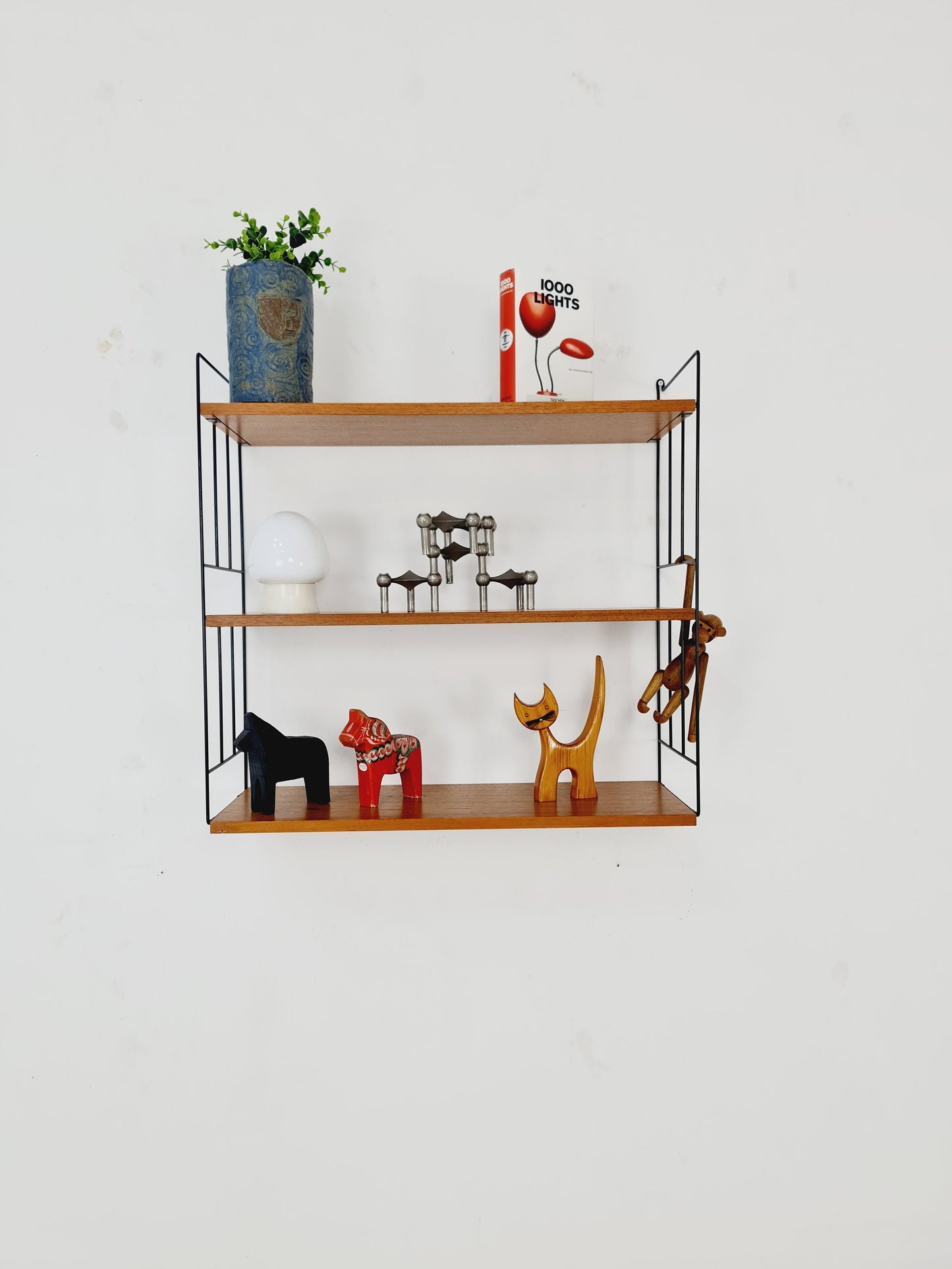 String shelf-system by WHB German Teak , 1950s