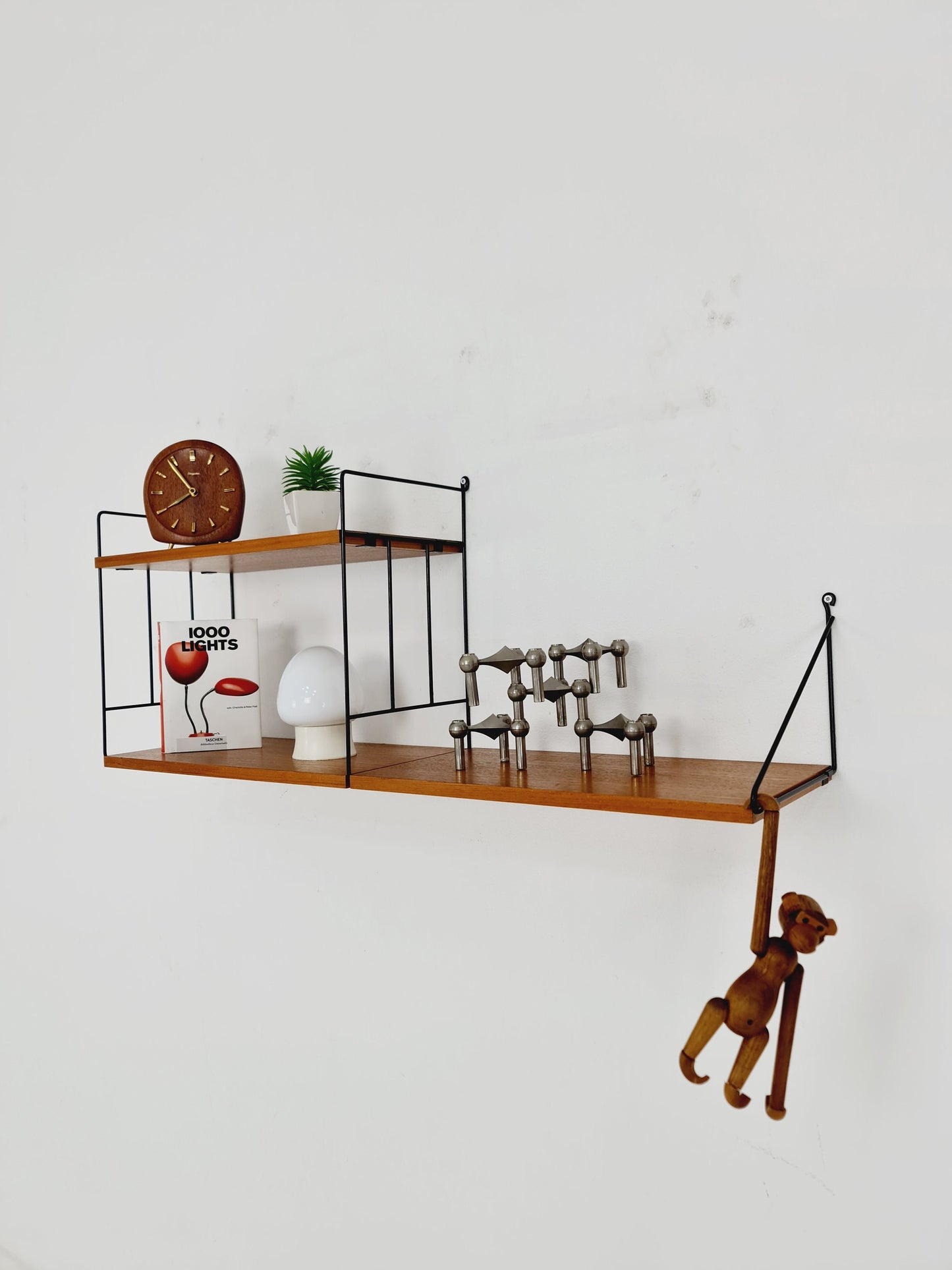 String shelf-system by WHB German Teak , 1950s